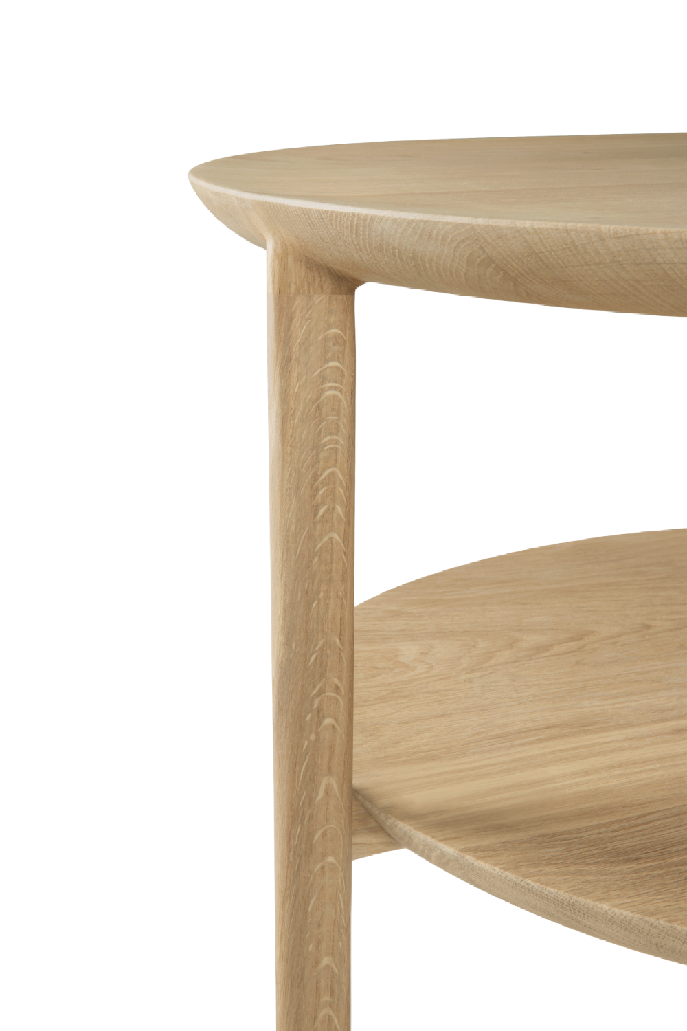 Solid Oak Oval Coffee Table | Oroa.com