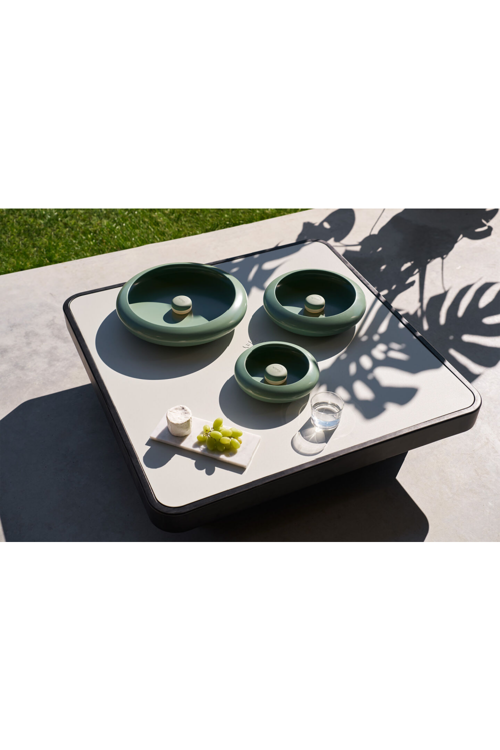 Metal Bowl Outdoor Lamp Set (3) | Oroa.com
