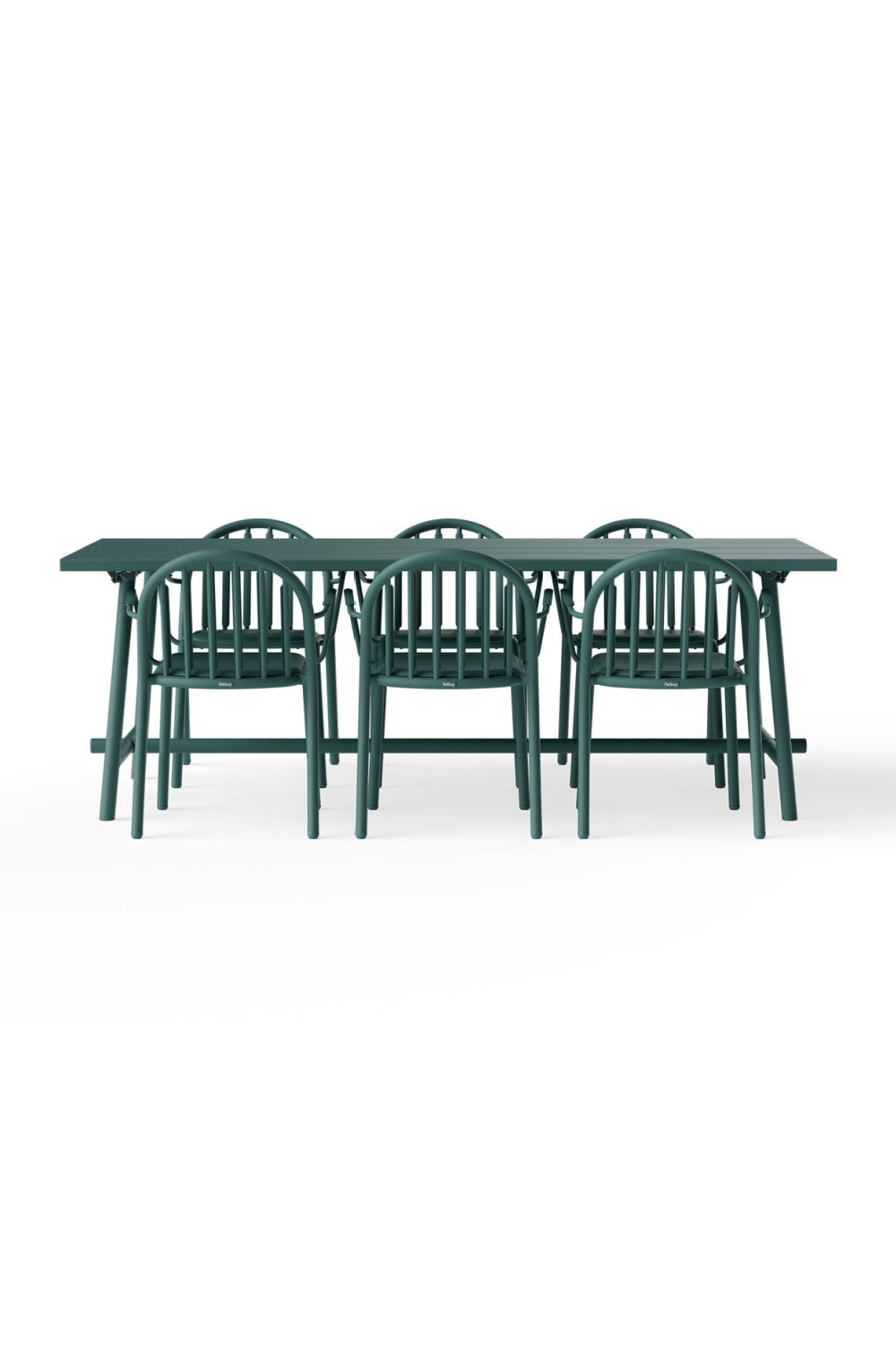 Aluminum 6-Seater Outdoor Table | Oroa.com