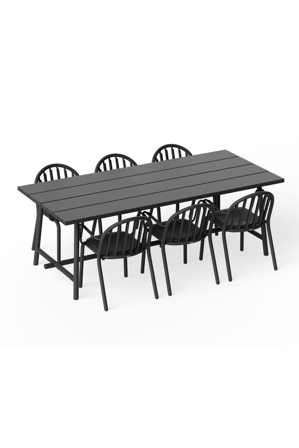 Aluminum 6-Seater Outdoor Table | Oroa.com