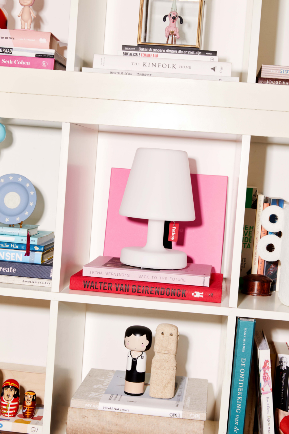 White Minimalist Table Lamp | Oroa.com