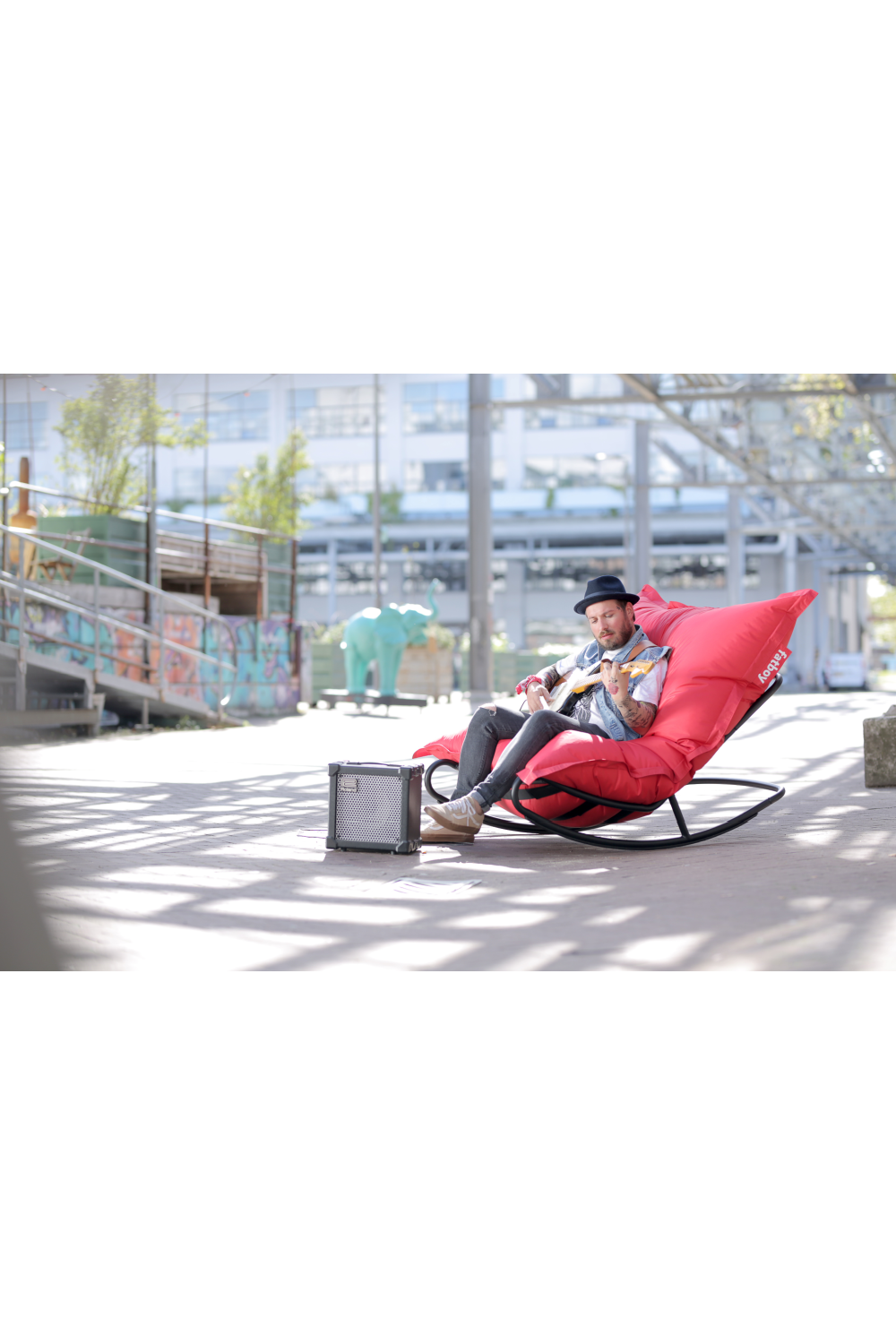 Multifunctional Bean Bag With Rocking Chair | Oroa.com