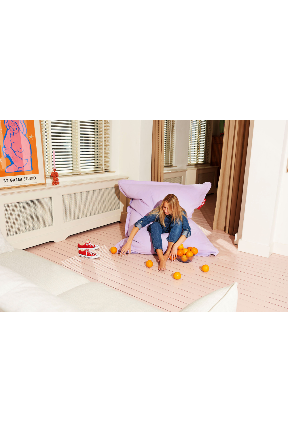 Cotton Lounge Bean Bag | Oroa.com