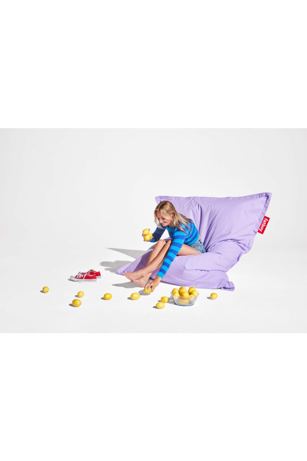 Cotton Lounge Bean Bag | Oroa.com