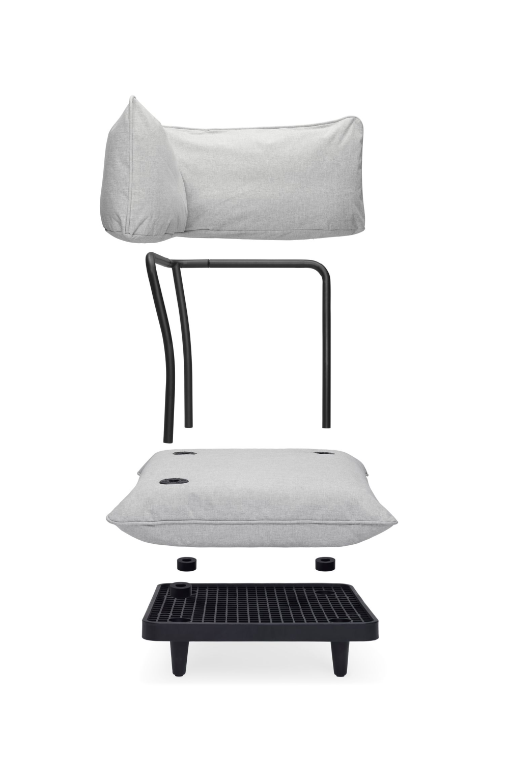Minimalist Outdoor Corner Seat | Oroa.com