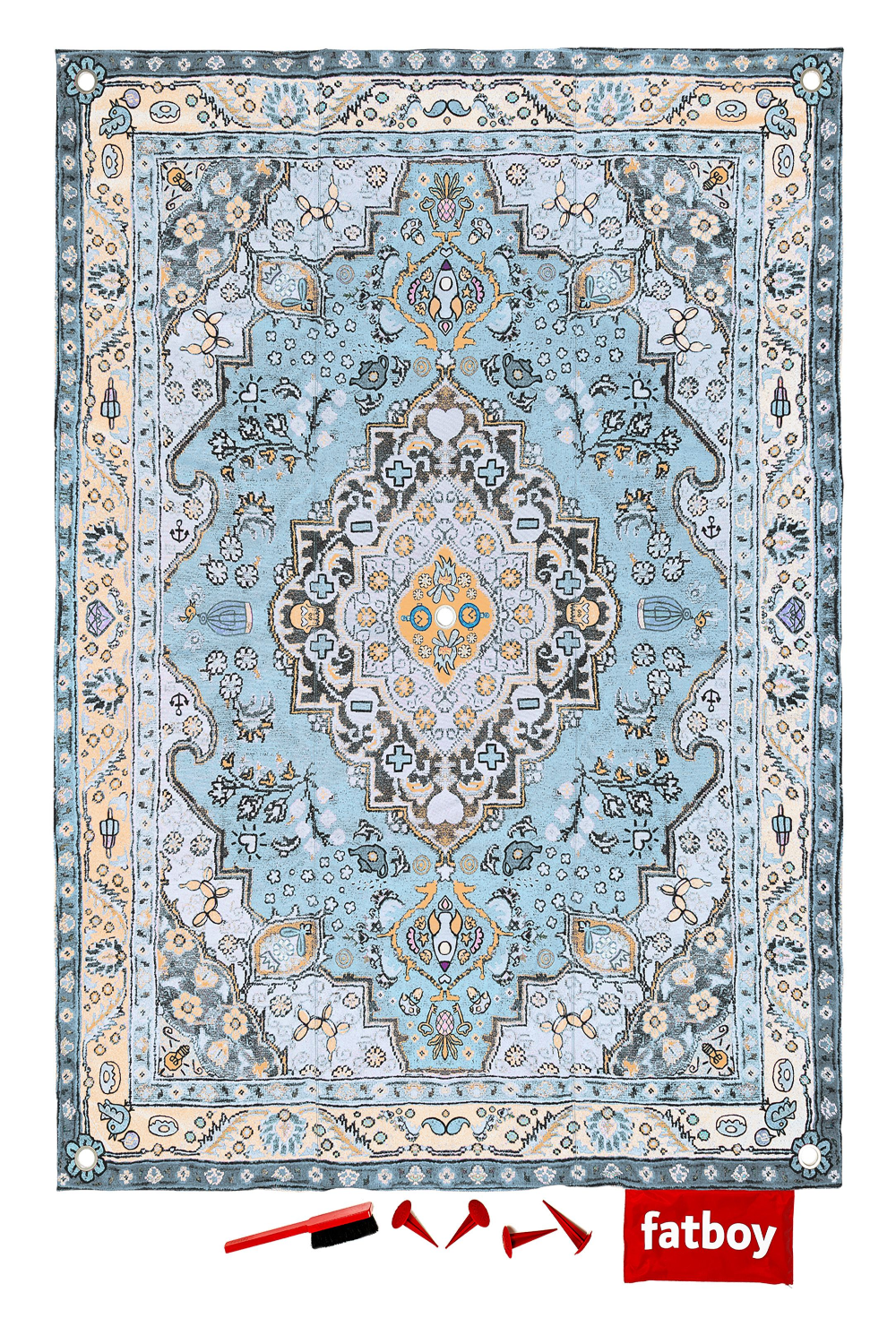 Modern Persian Outdoor Blanket | Oroa.com