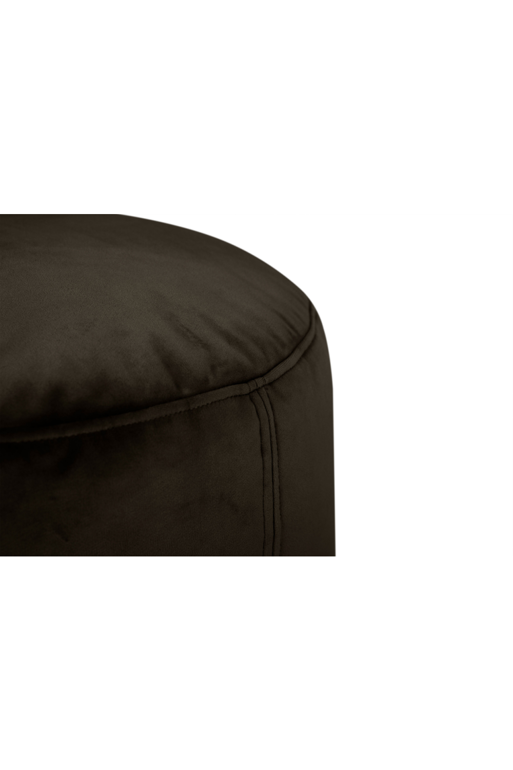 Velvet Upholstered Pouf | Oroa.com