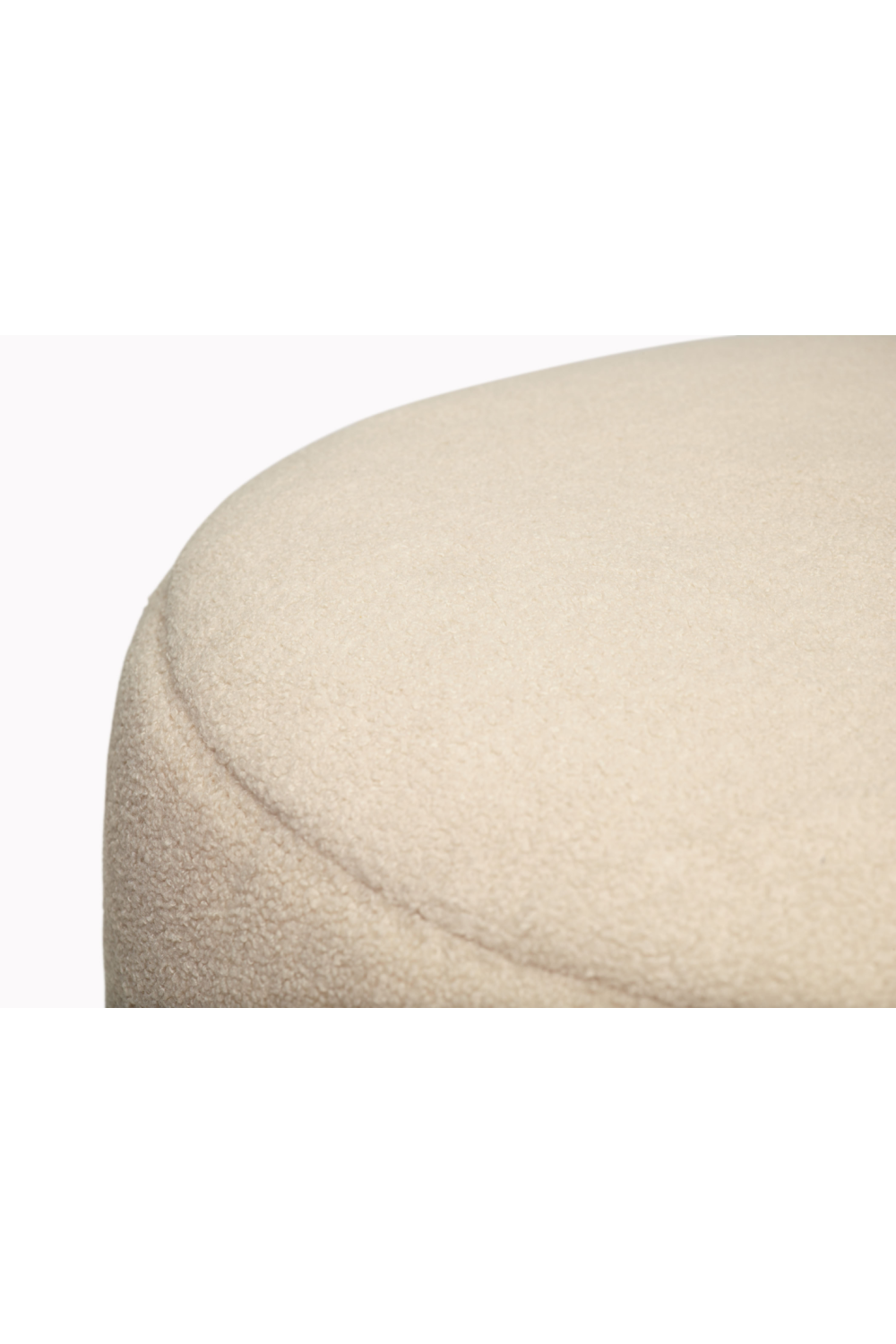 Sherpa Upholstered Pouf L | Oroa.com
