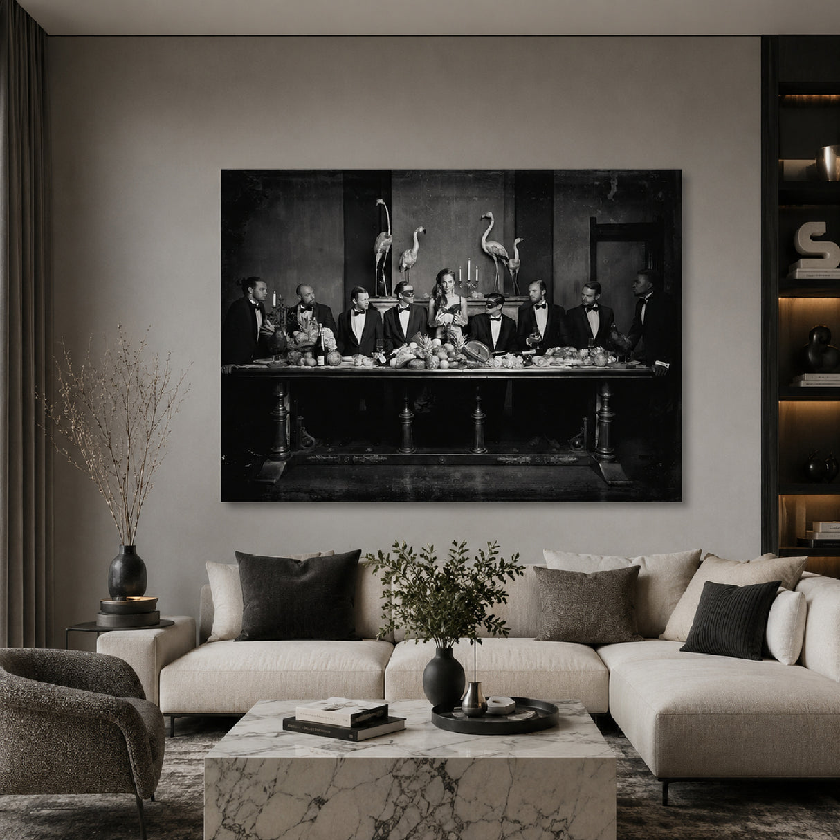 Men In Suit Photographic Art | Oroa.com