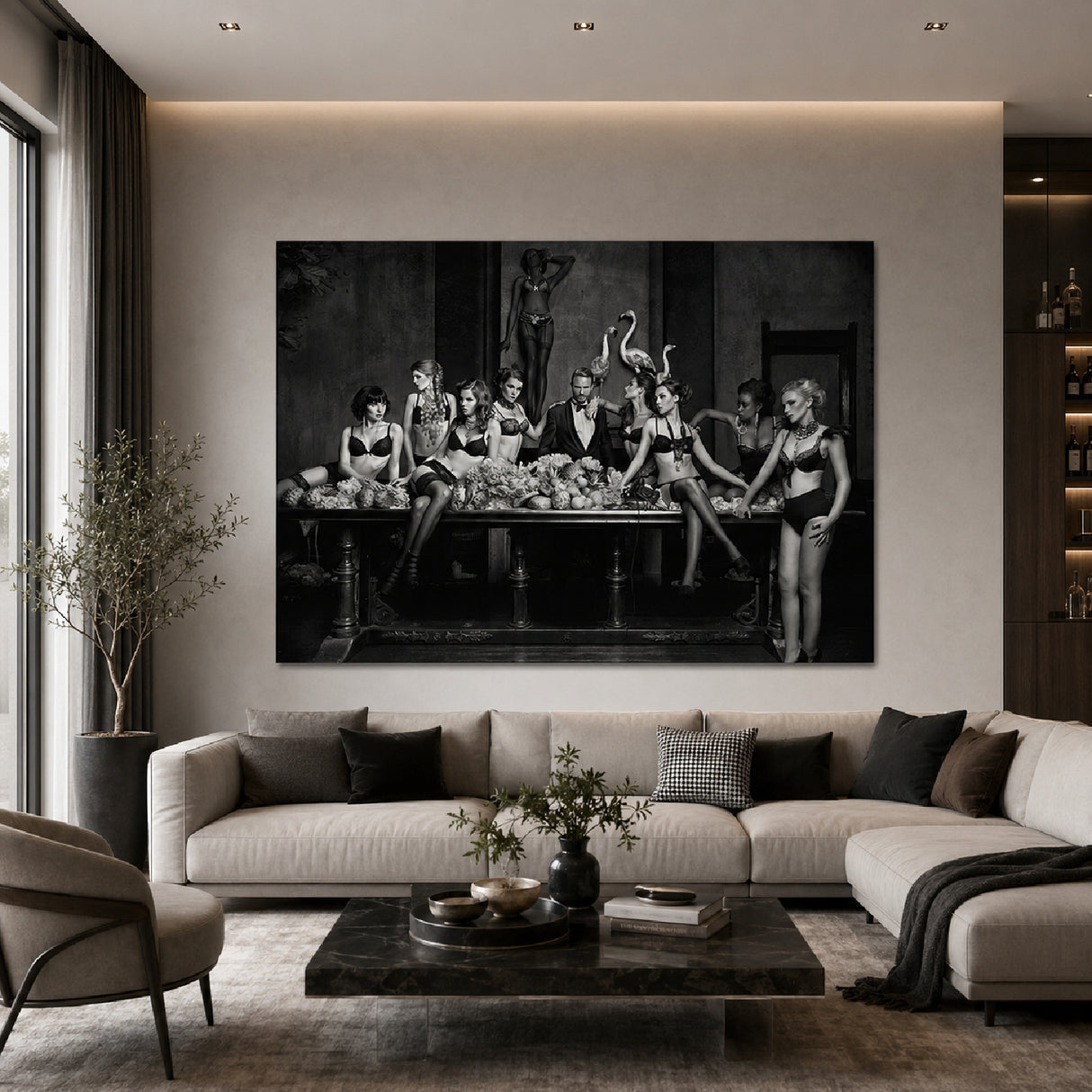 Monochromatic Man & Women Photographic Art | Oroa.com