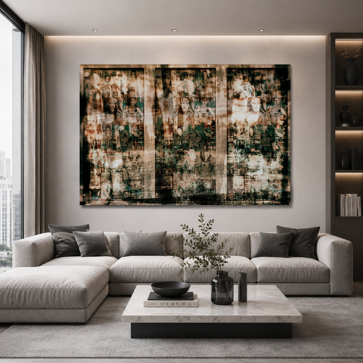 Faded Mosaic Photographic Art | Oroa.com