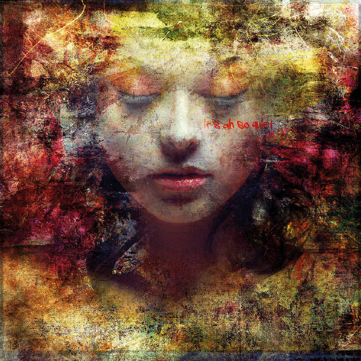 Colorful Feminine Visage Photographic Art | Oroa.com