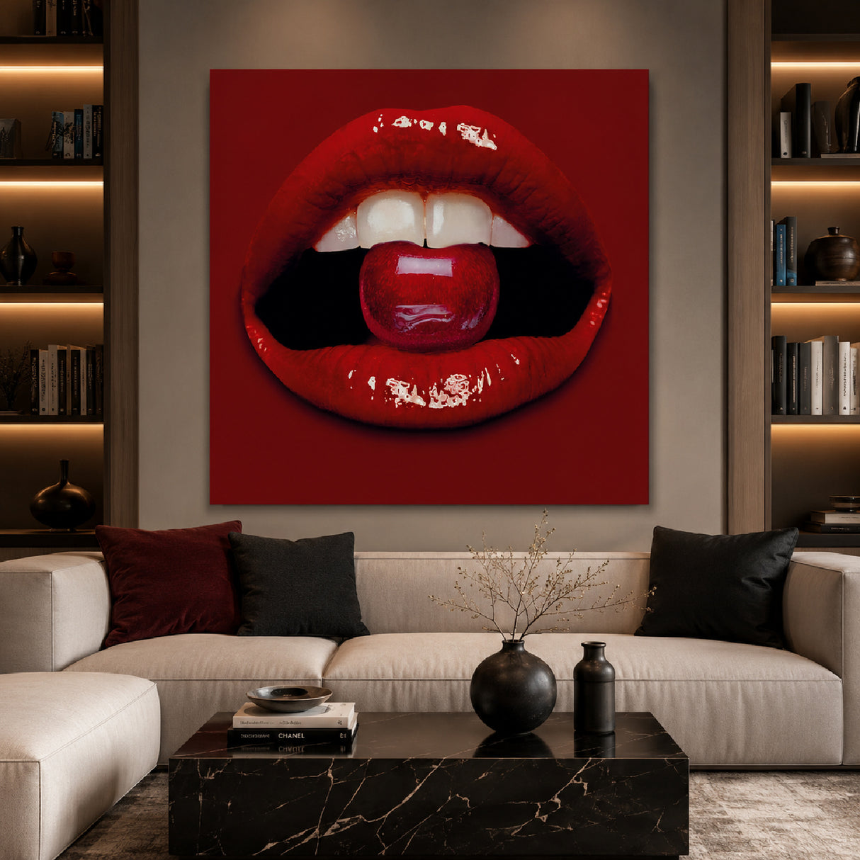 Cherry Bites Photographic Art | Oroa.com