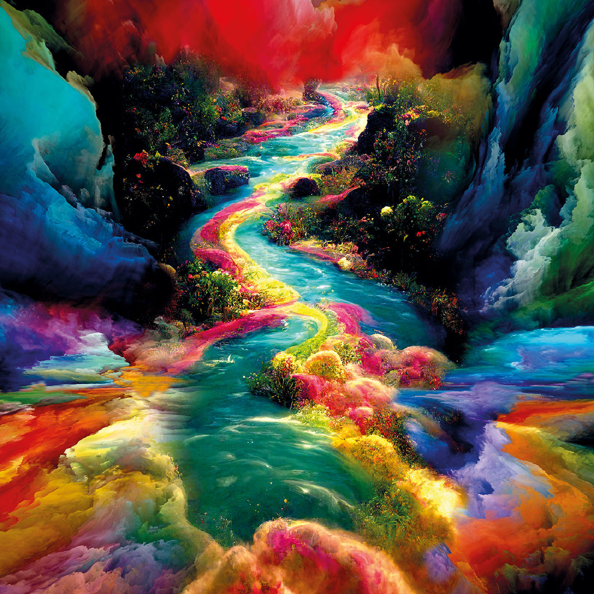 Ethereal River Photographic Art | Oroa.com