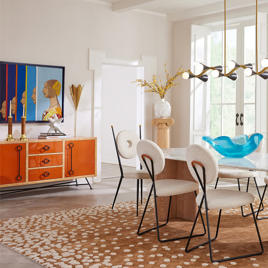 Rattan Peel Orange Sideboard | Oroa.com