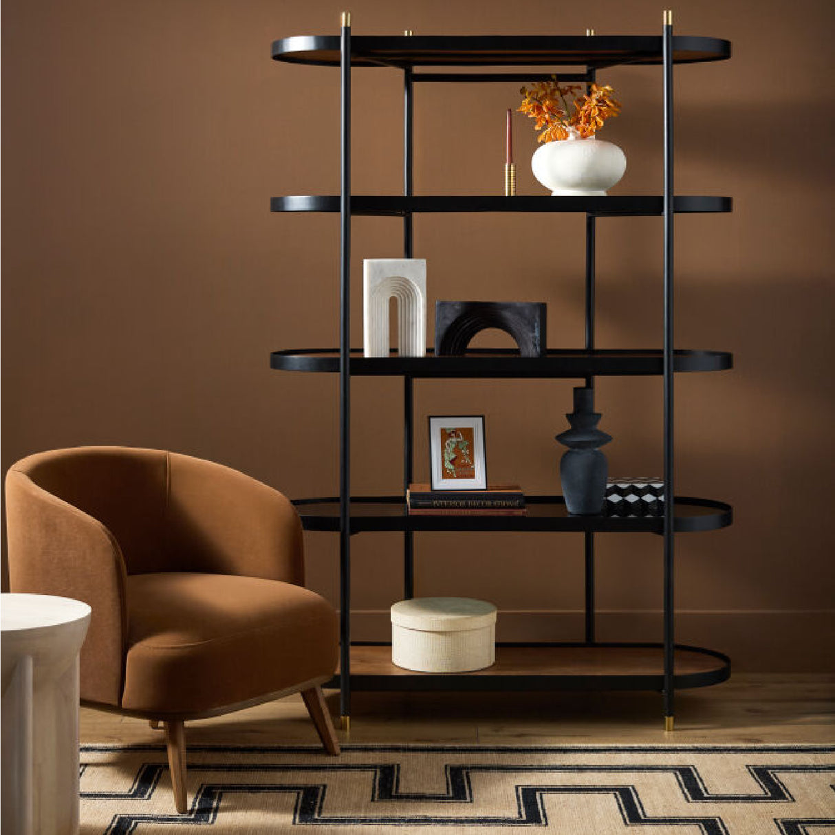 Modern European furniture - Marble Concave Sculpture - www.oroa.com | Oroa.com