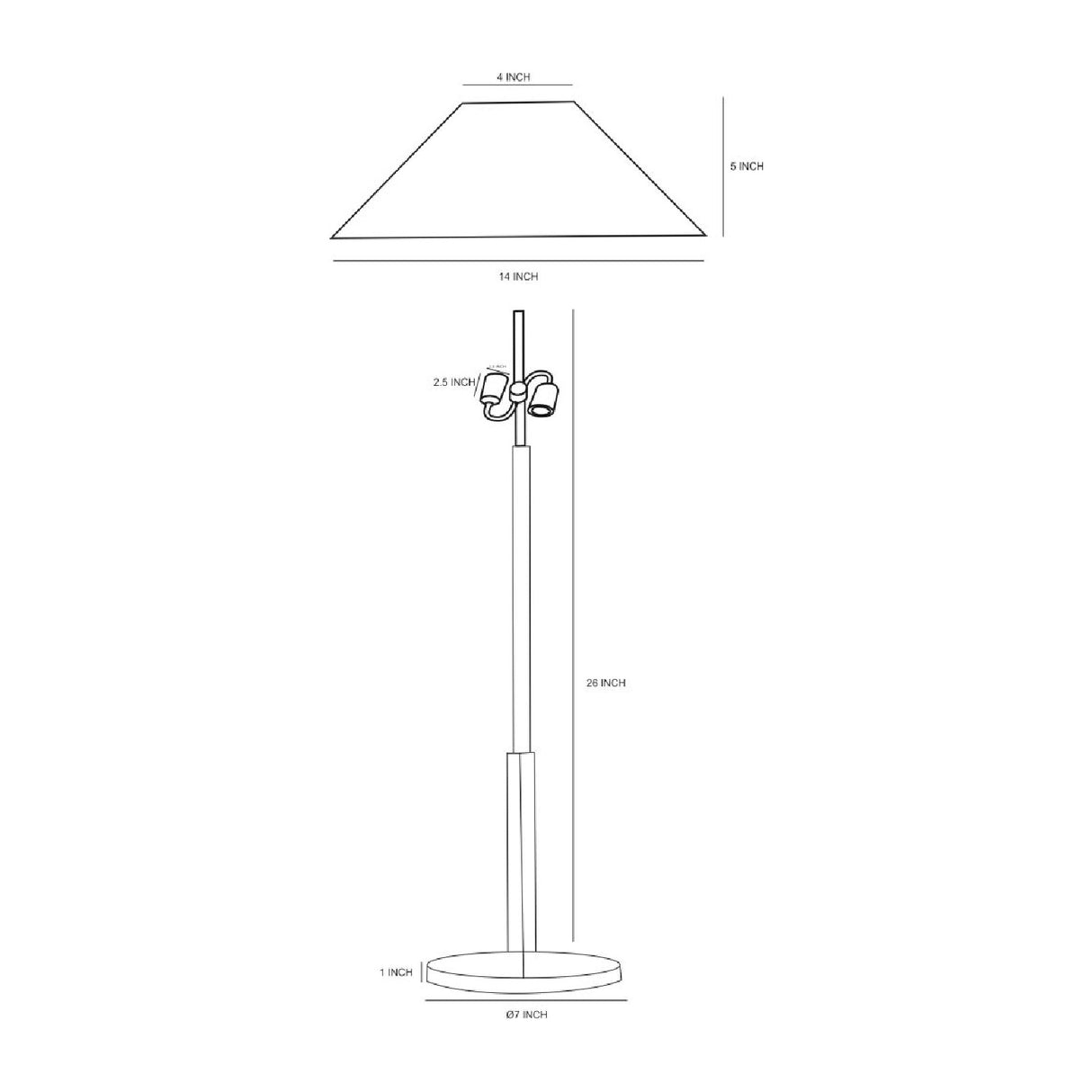 Modern European furniture - White Cotton Accent Table Lamps (2) - www.oroa.com | Oroa.com