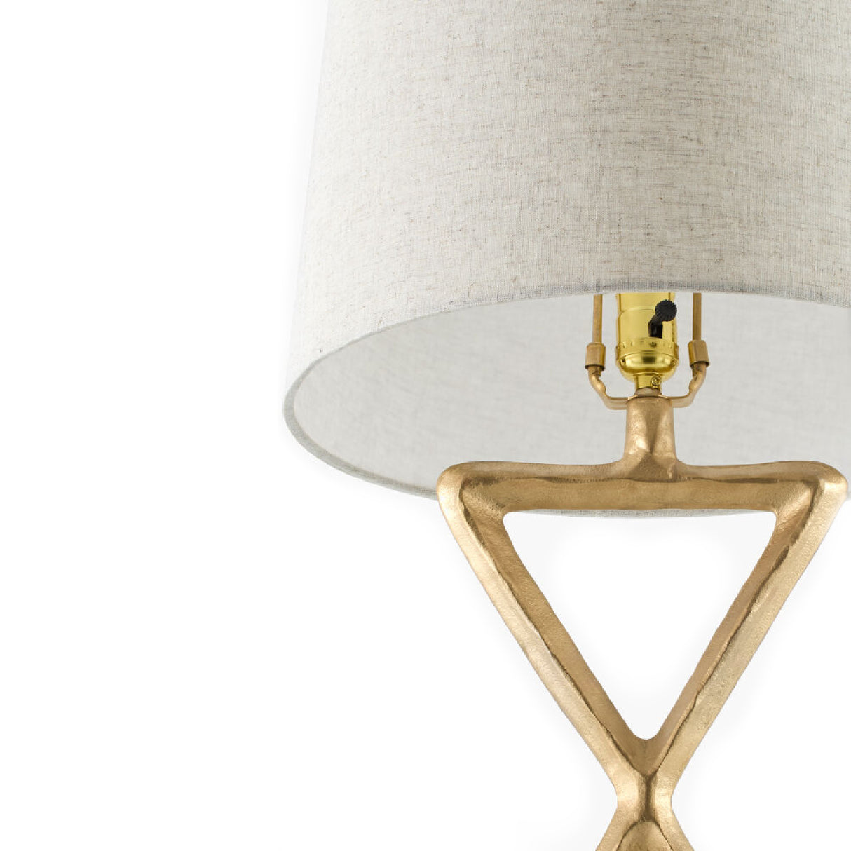 Modern European furniture - Crisscross Aluminum Accent Table Lamp - www.oroa.com | Oroa.com