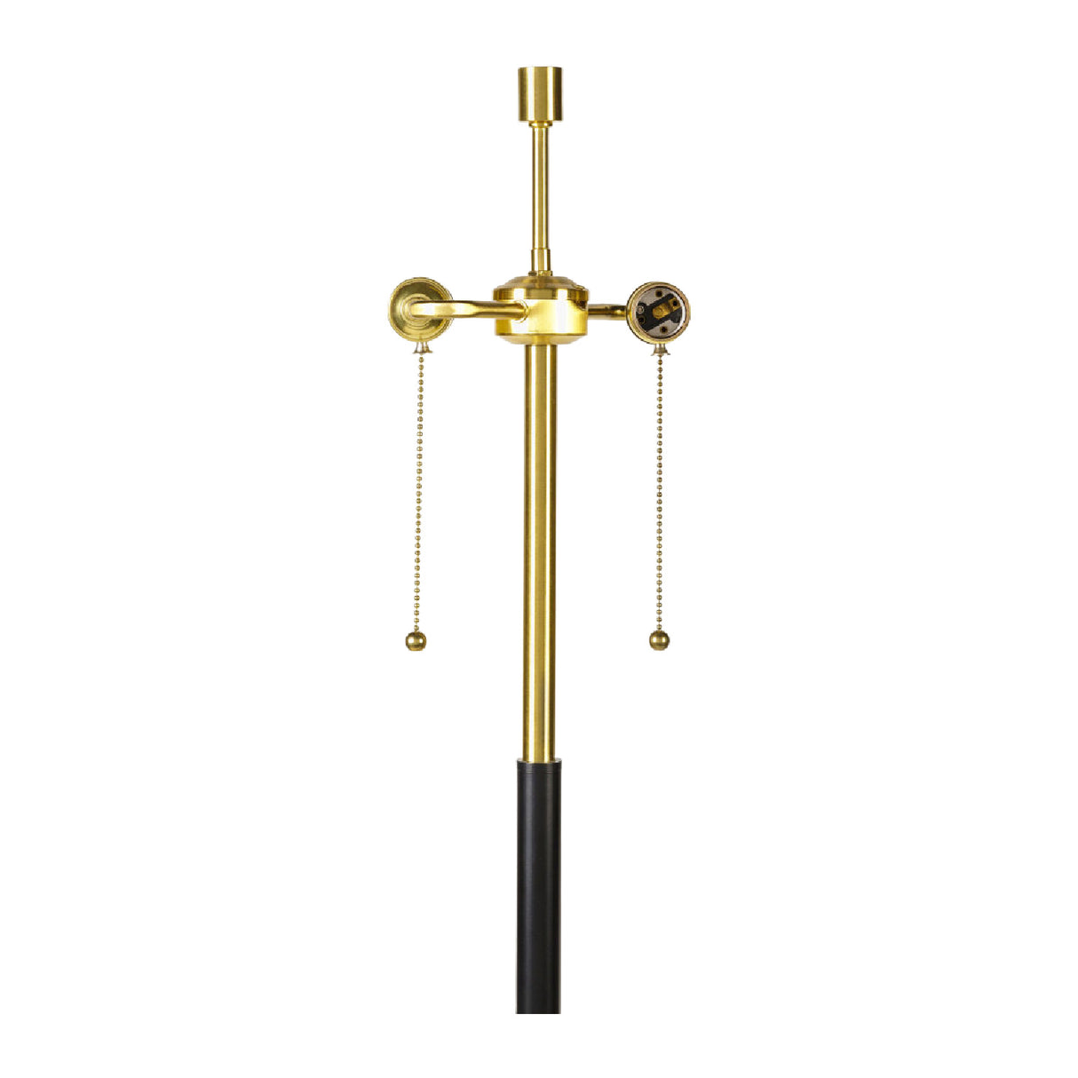 Cream Linen Pull-Switch Floor Lamp | Oroa.com