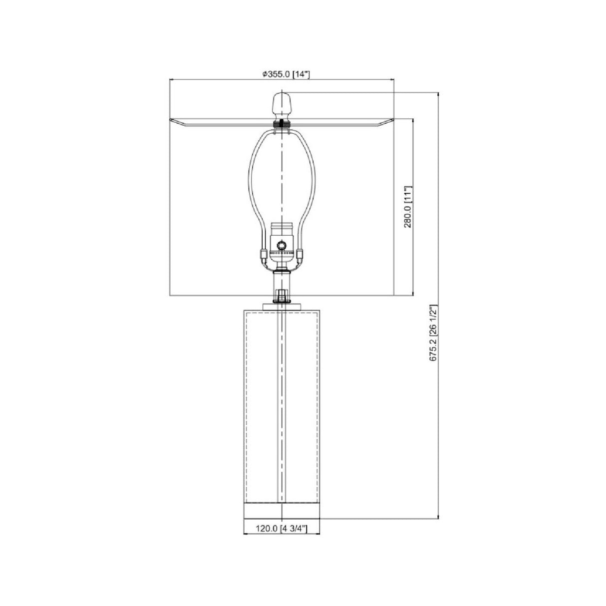 Modern European furniture - White Marble Accent Table Lamp - www.oroa.com | Oroa.com