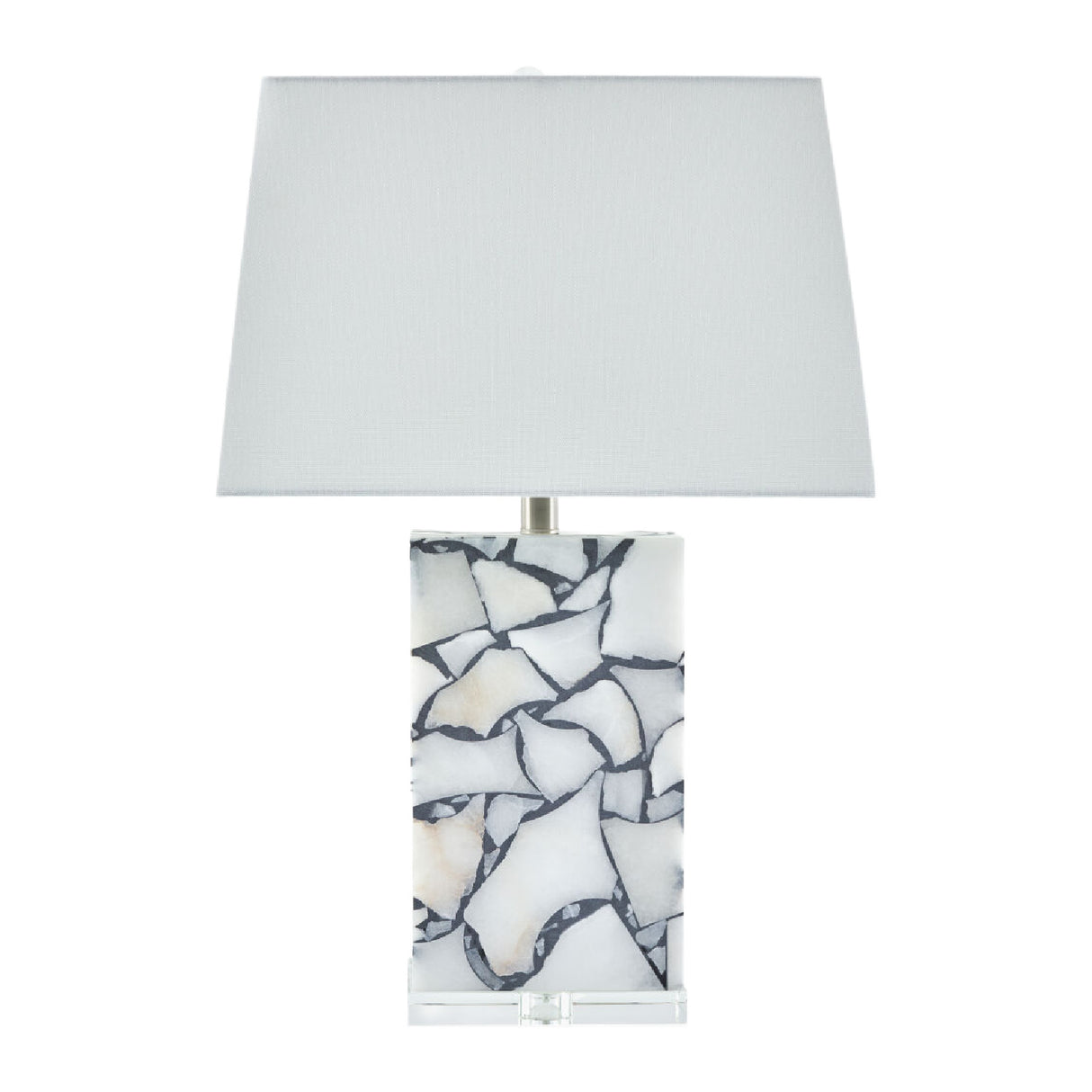 Modern European furniture - Marbled Stone Table Lamp - www.oroa.com | Oroa.com