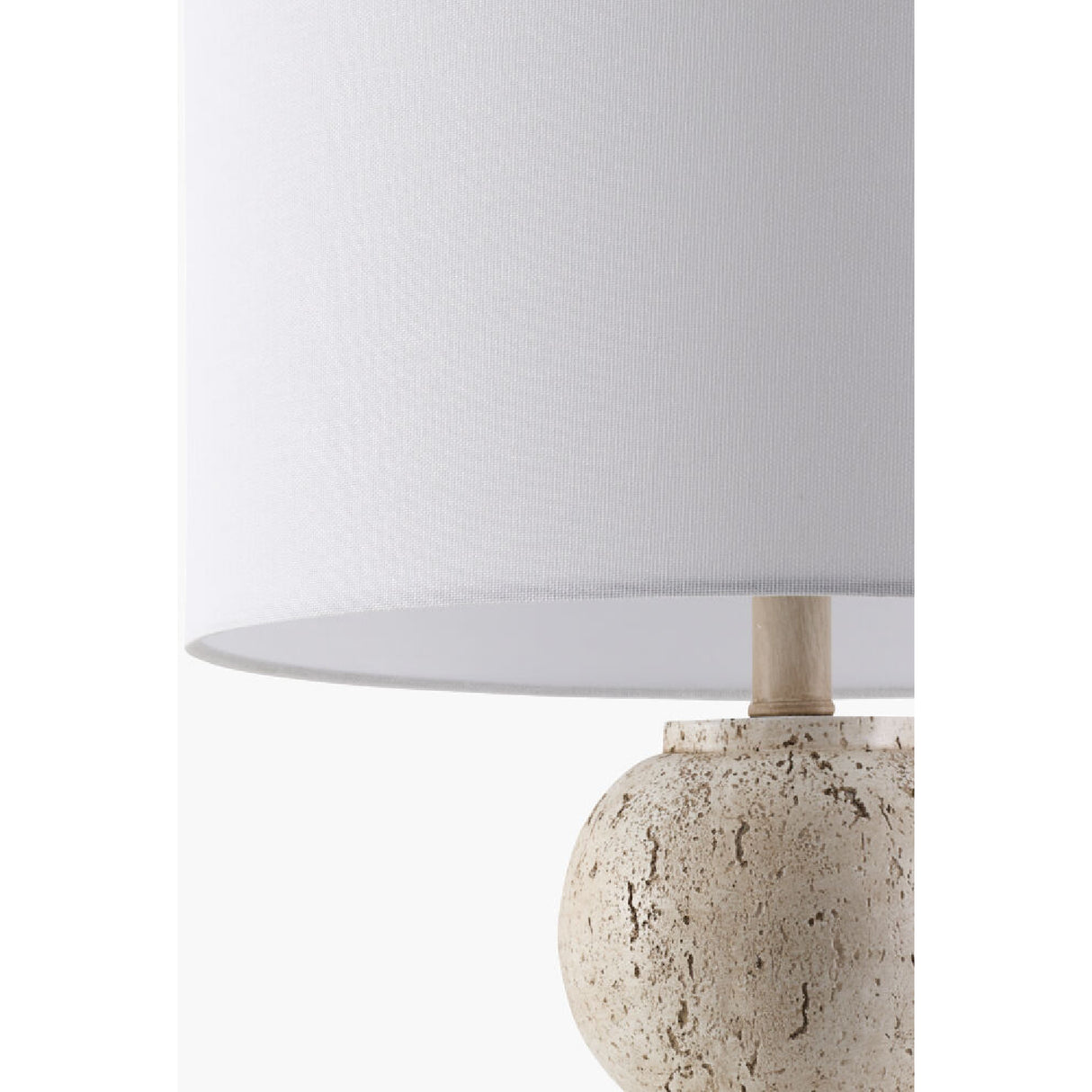 Modern European furniture - Cream Sphere Base Table Lamp - www.oroa.com | Oroa.com