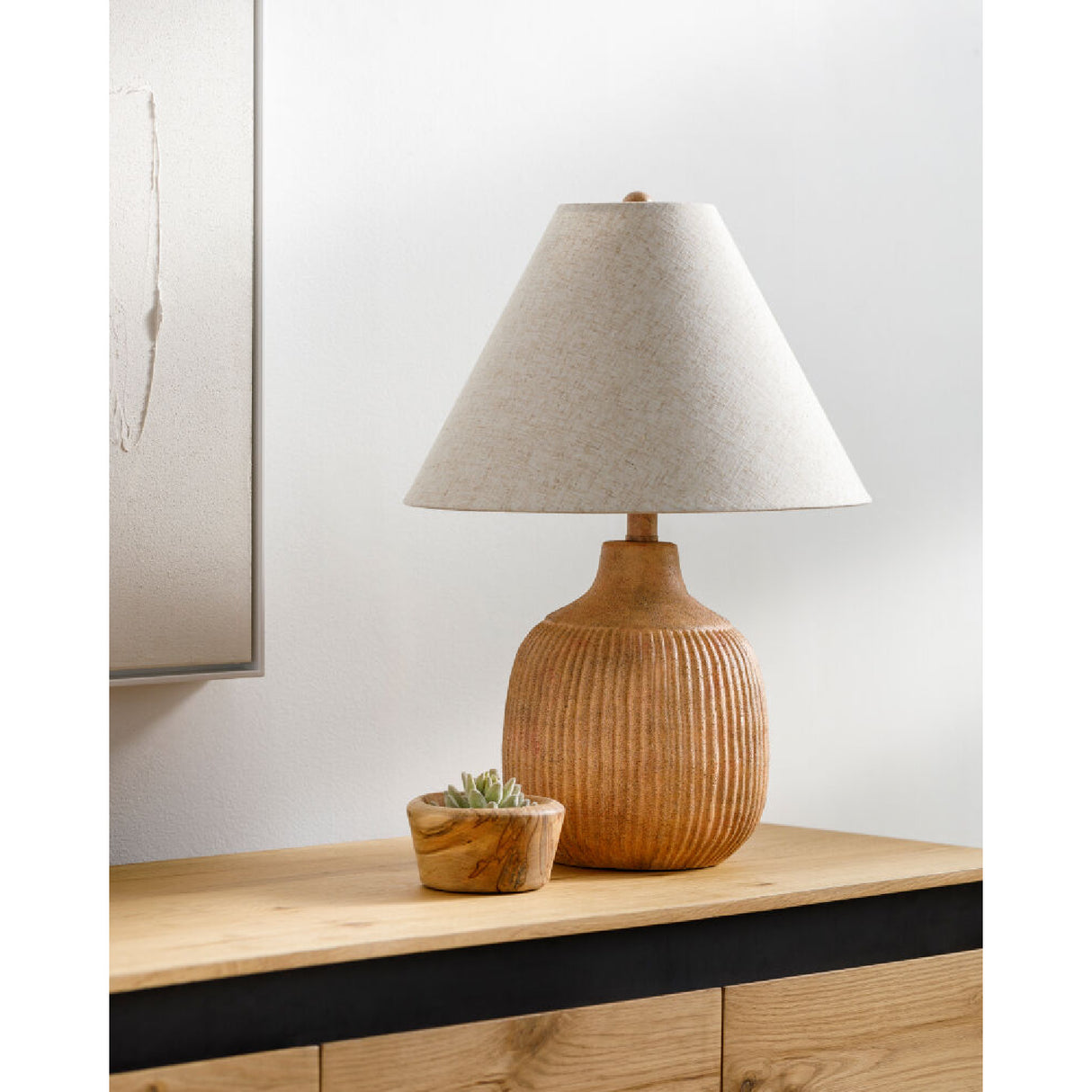 Modern European furniture - Blush Ceramic Accent Table Lamp - www.oroa.com | Oroa.com