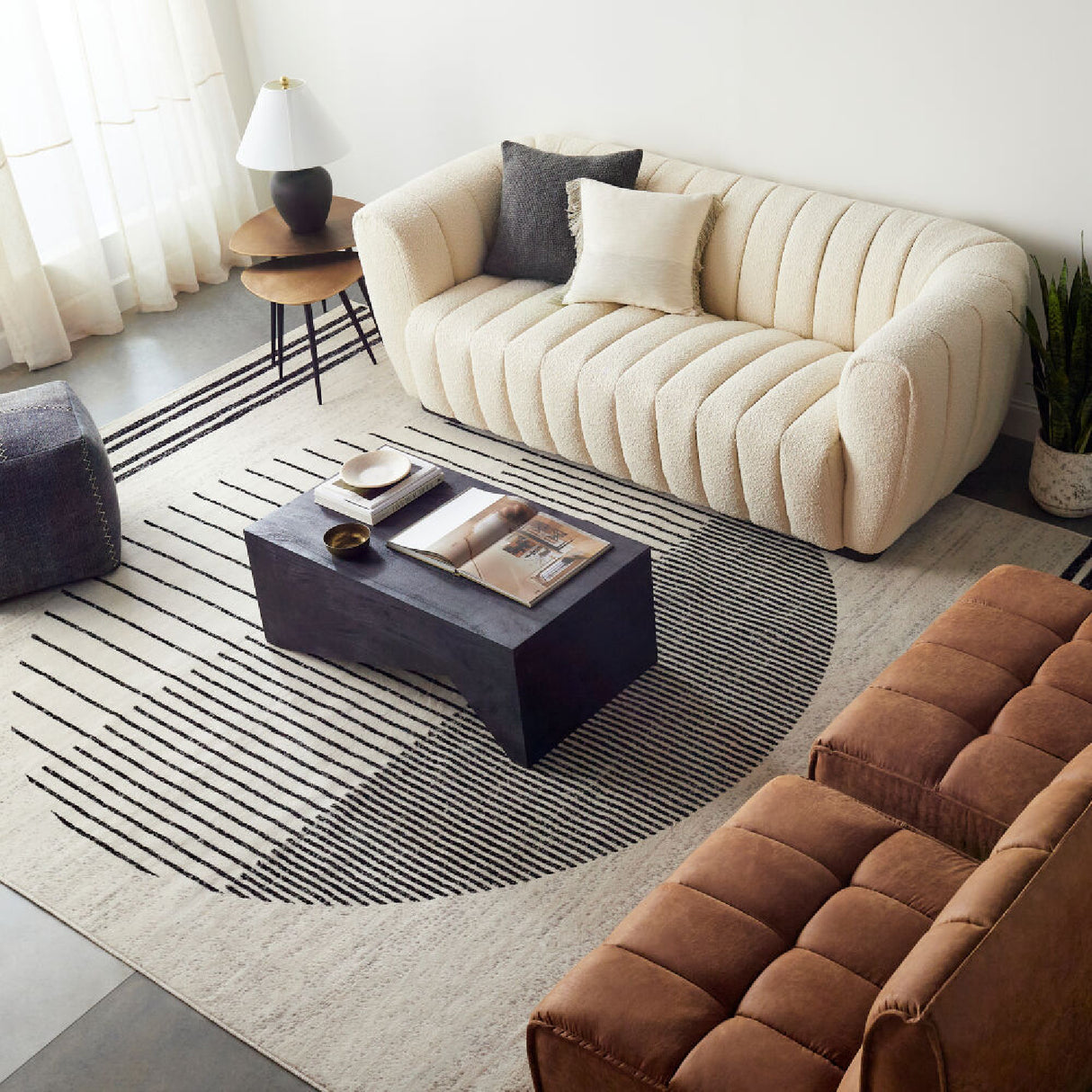 Modern European furniture - Textured Ceramic Accent Table Lamp - www.oroa.com | Oroa.com