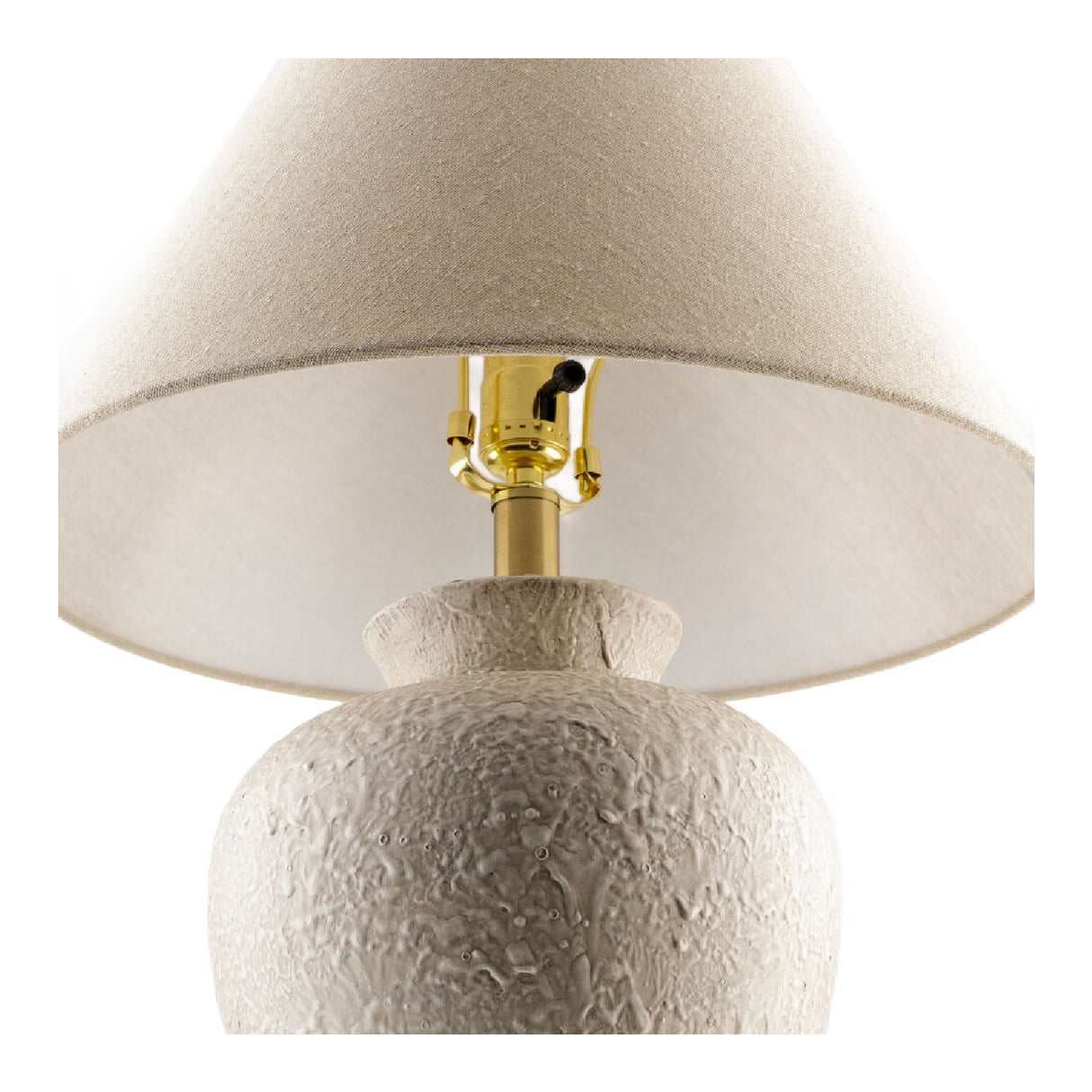Modern European furniture - Textured Ceramic Accent Table Lamp - www.oroa.com | Oroa.com
