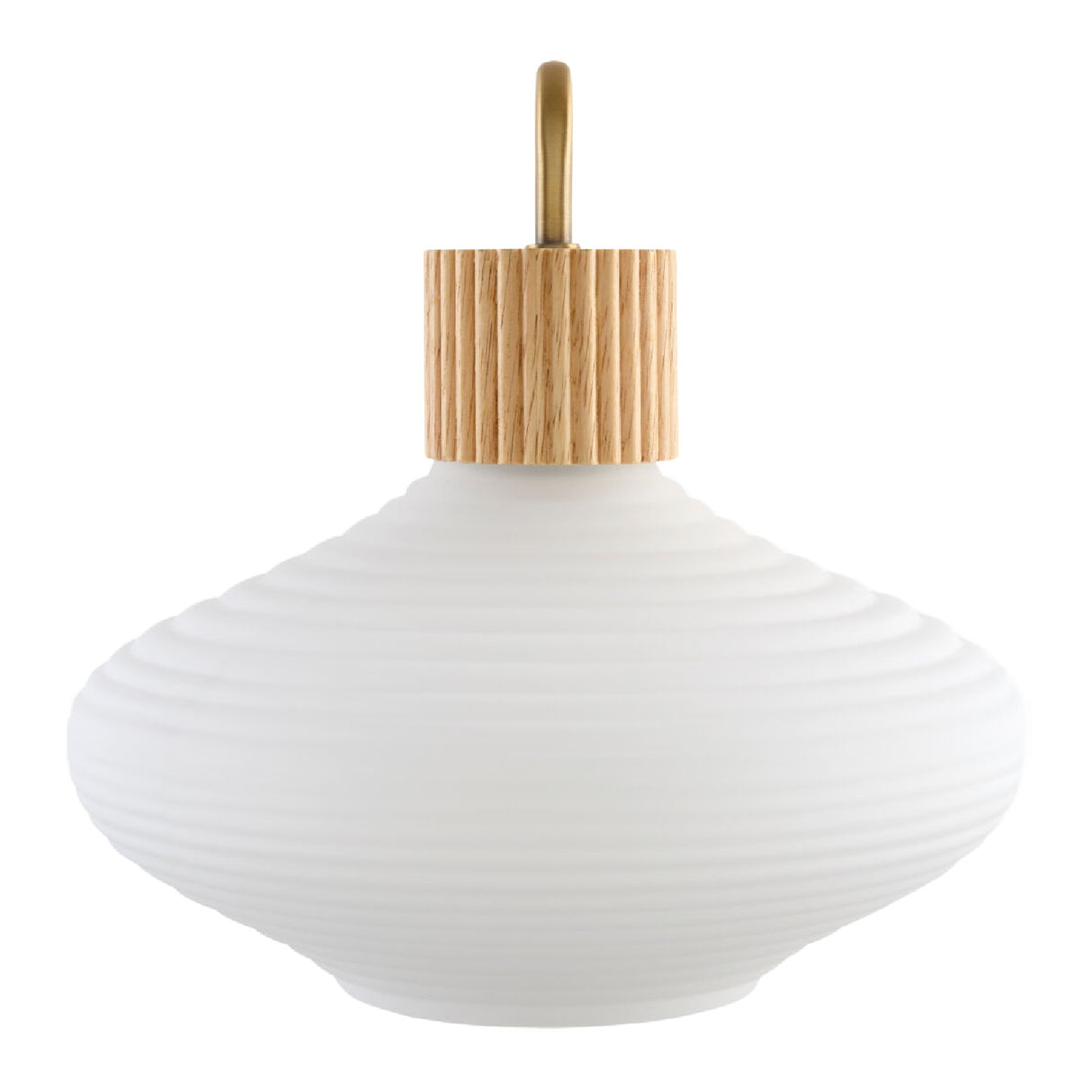 Modern European furniture - White Blown Glass Wall Lamp - www.oroa.com | Oroa.com