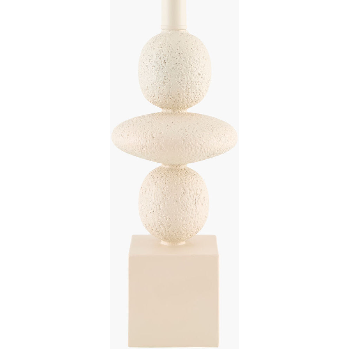 Modern European furniture - Geometric Stacked Linen Table Lamp - www.oroa.com | Oroa.com