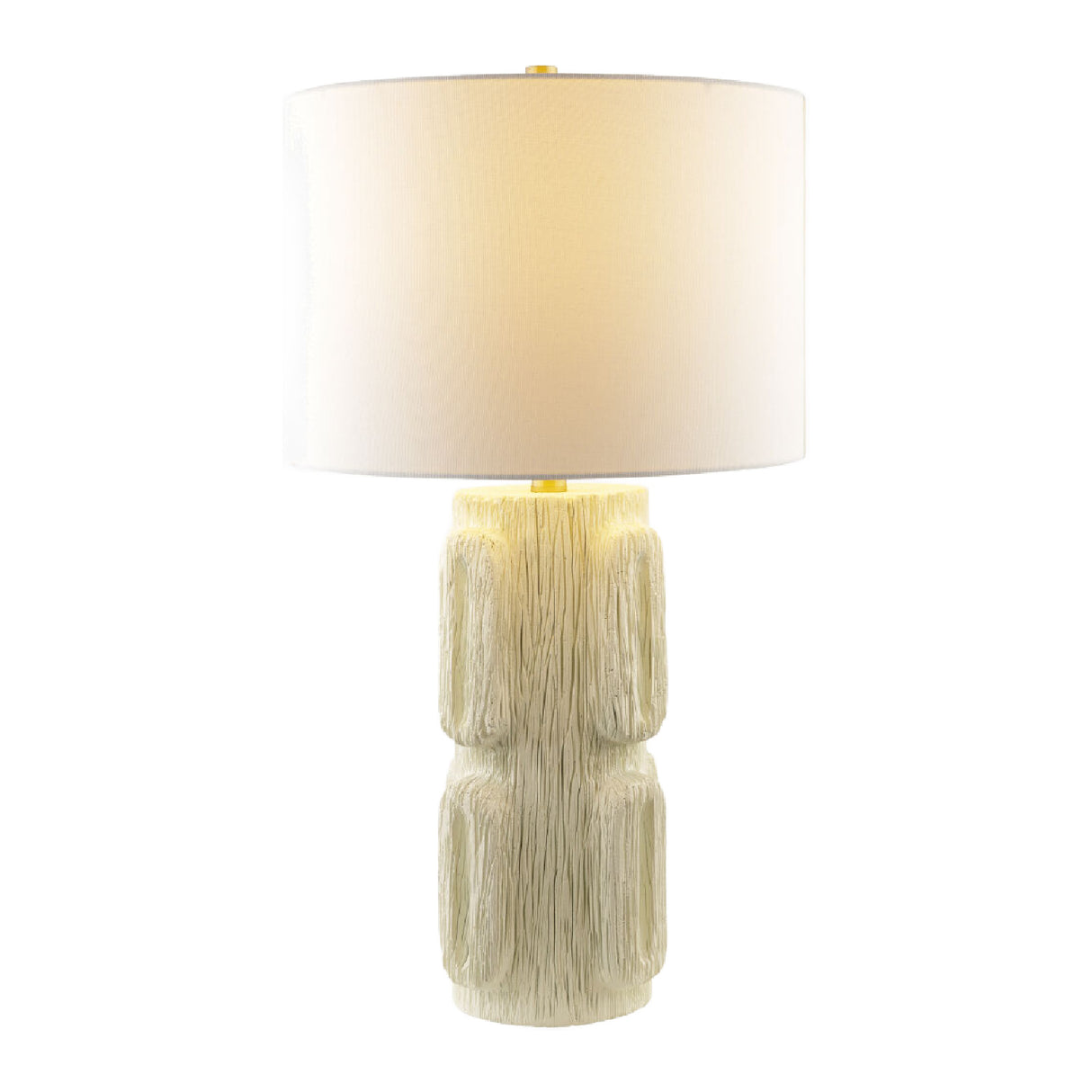 Modern European furniture - Painted Ivory Accent Table Lamp - www.oroa.com | Oroa.com