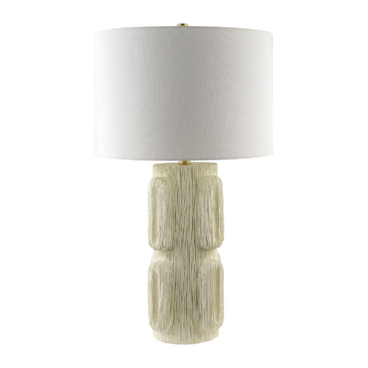 Modern European furniture - Painted Ivory Accent Table Lamp - www.oroa.com | Oroa.com