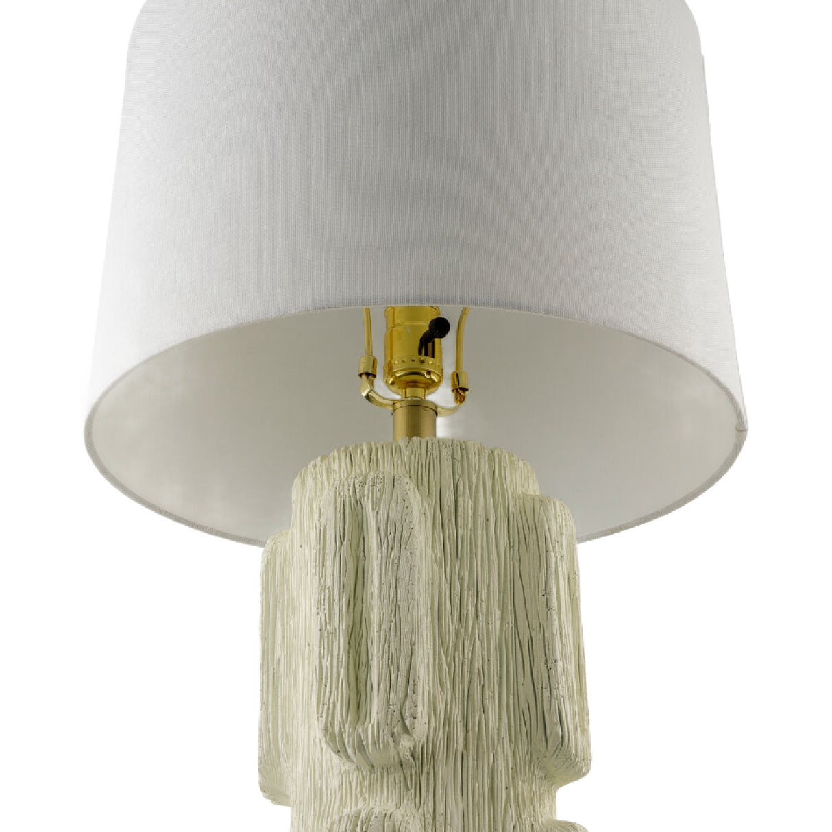 Modern European furniture - Painted Ivory Accent Table Lamp - www.oroa.com | Oroa.com