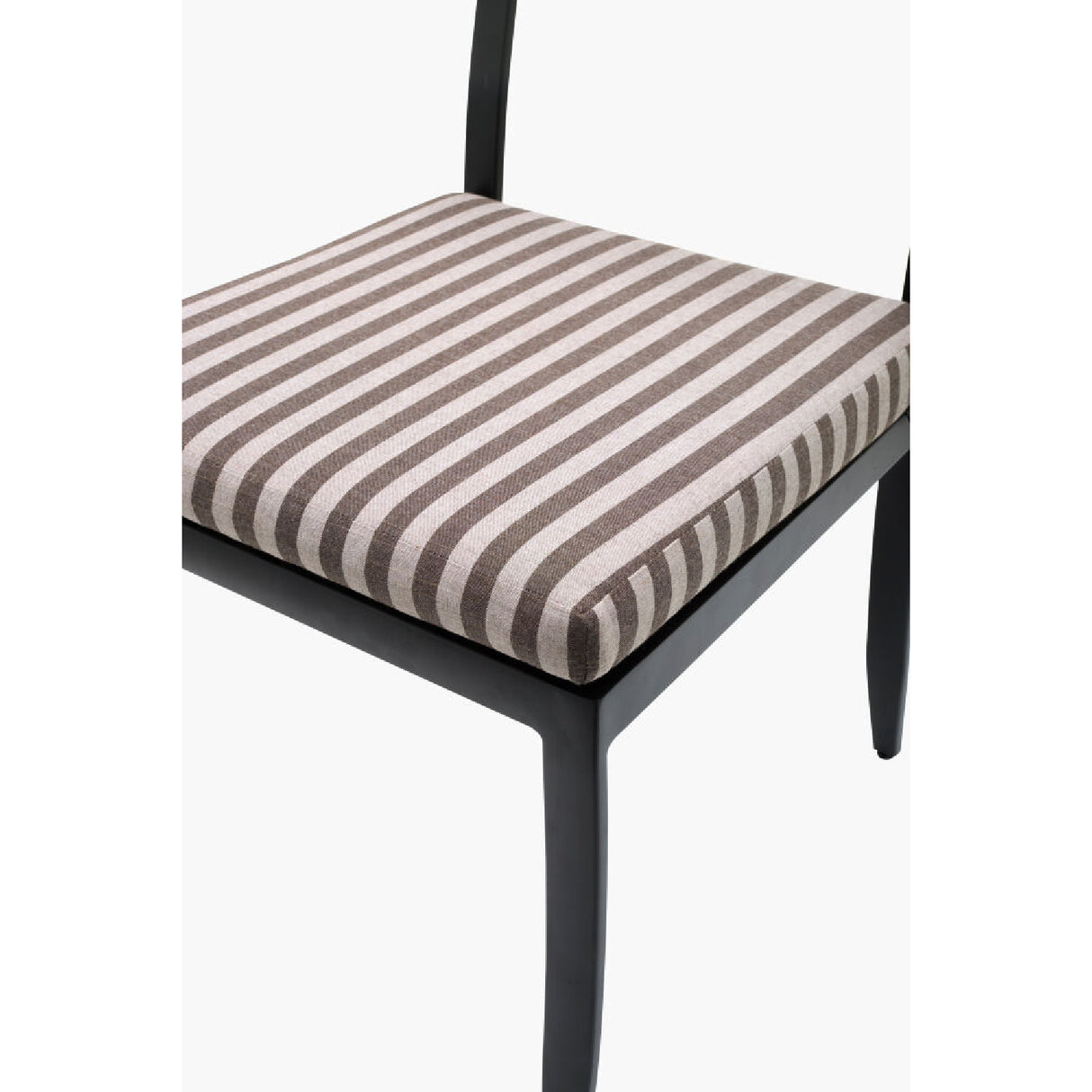 Modern European furniture - Black Aluminum Outdoor Dining Chairs (2) - www.oroa.com | Oroa.com