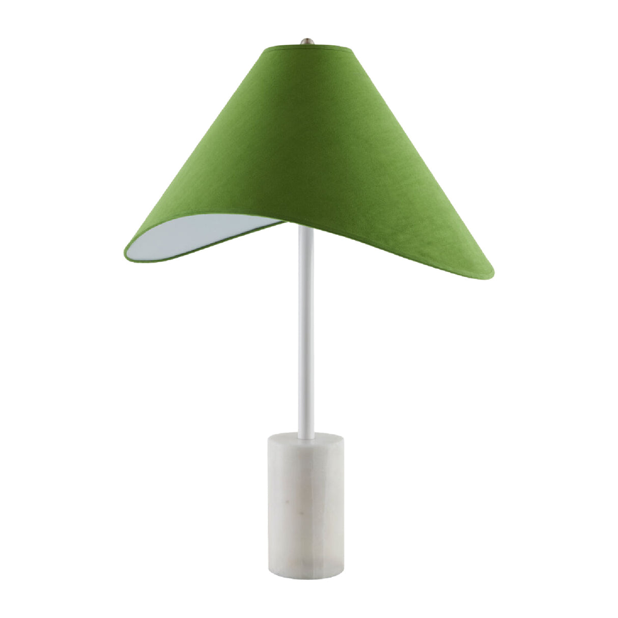 Modern European furniture - Marble Base Cotton Table Lamp - www.oroa.com | Oroa.com