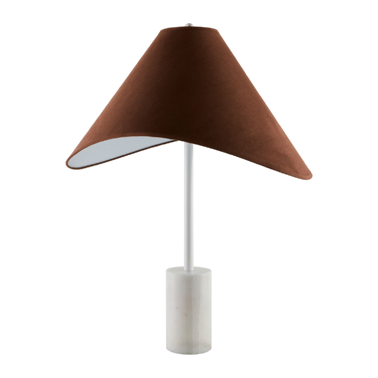 Modern European furniture - Marble Base Cotton Table Lamp - www.oroa.com | Oroa.com