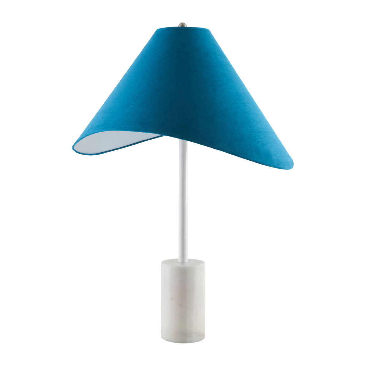 Modern European furniture - Marble Base Cotton Table Lamp - www.oroa.com | Oroa.com