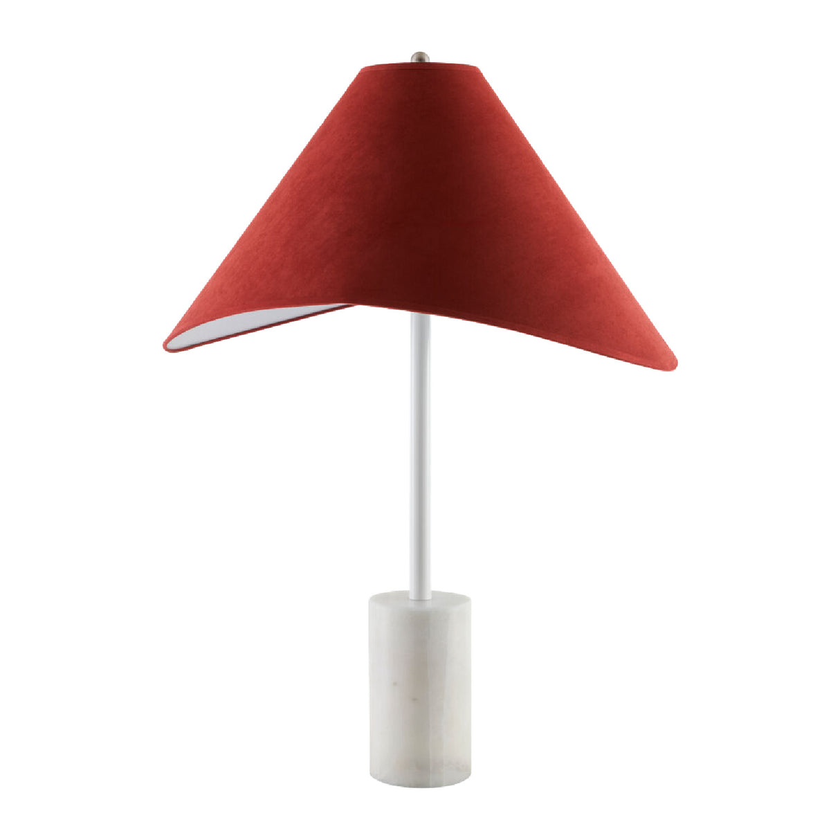 Modern European furniture - Marble Base Cotton Table Lamp - www.oroa.com | Oroa.com