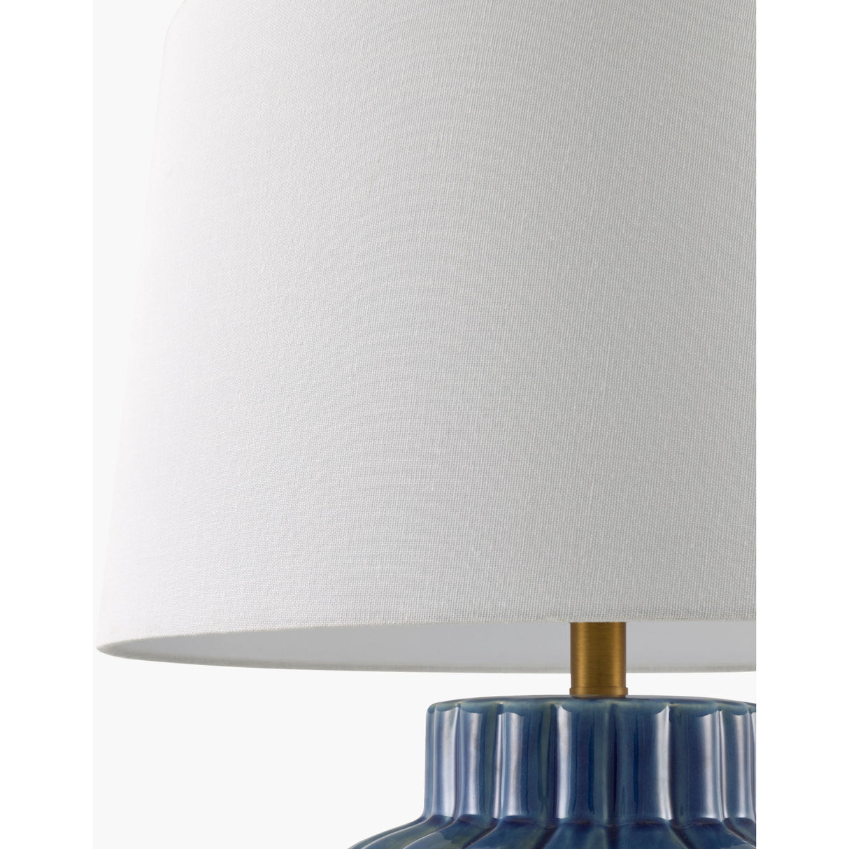 Modern European furniture - Blue Ceramic Accent Table Lamp - www.oroa.com | Oroa.com