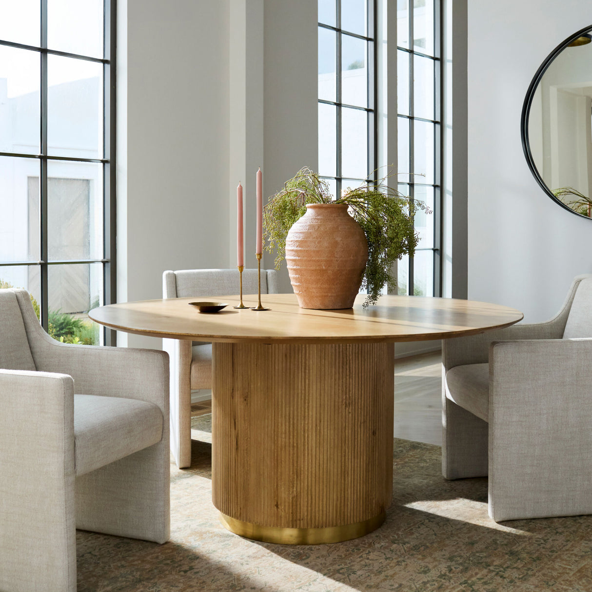 Modern European furniture - Distressed Terracotta Vase - www.oroa.com | Oroa.com