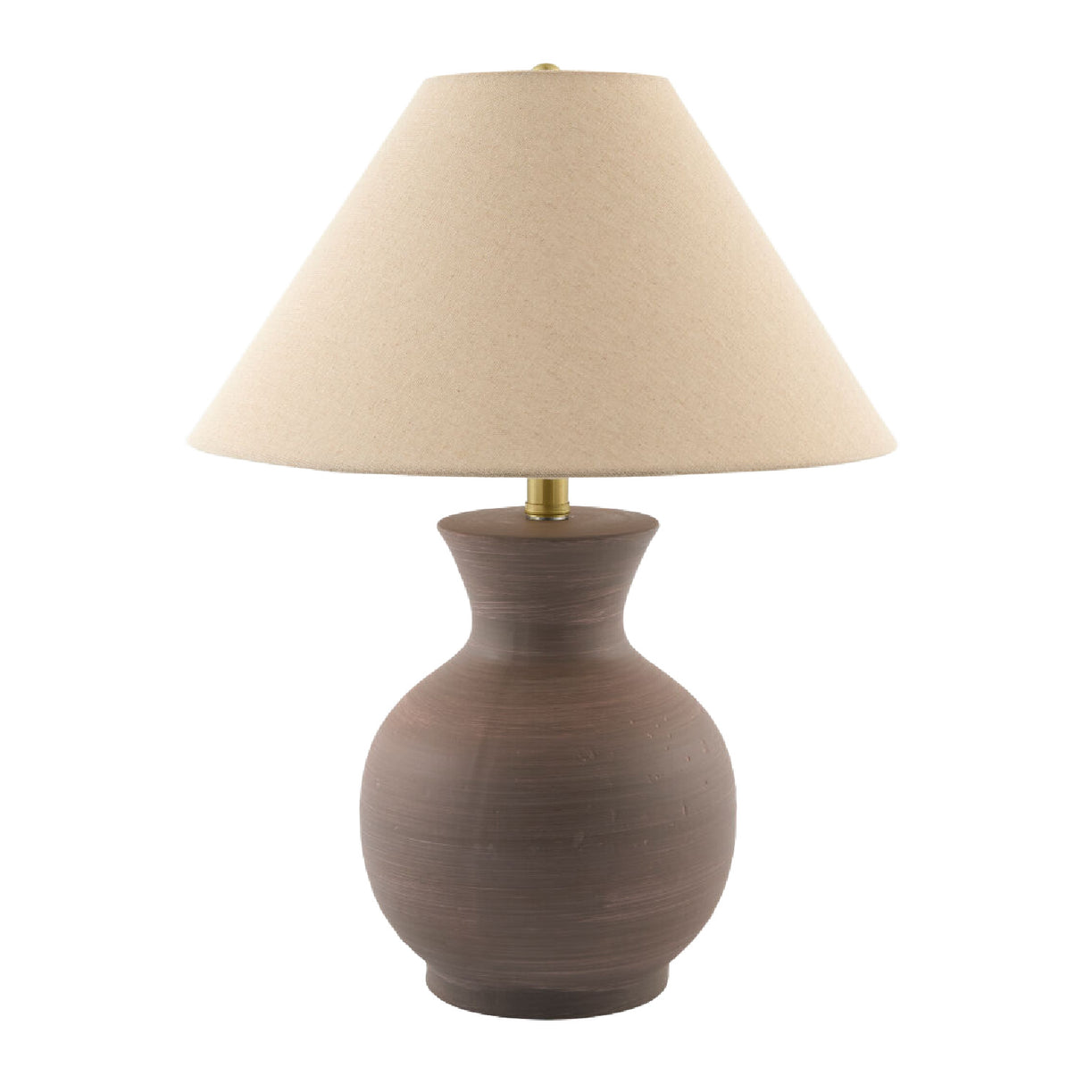 Modern European furniture - Antique Brown Ceramic Table Lamp - www.oroa.com | Oroa.com