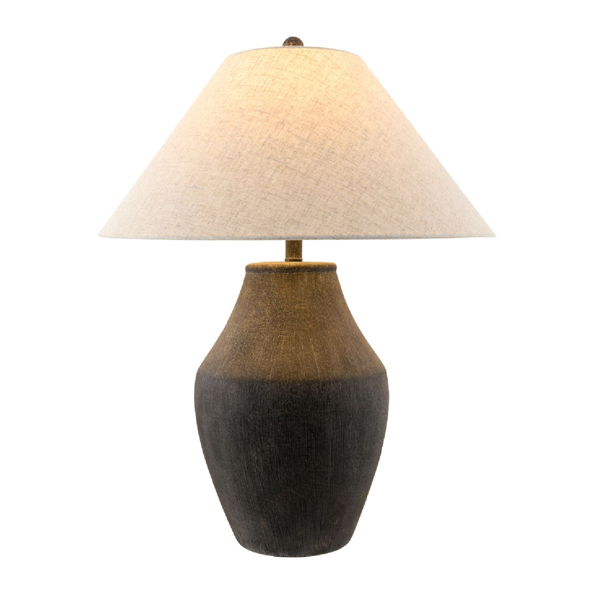 Modern European furniture - Textured Ceramic Accent Table Lamp - www.oroa.com | Oroa.com
