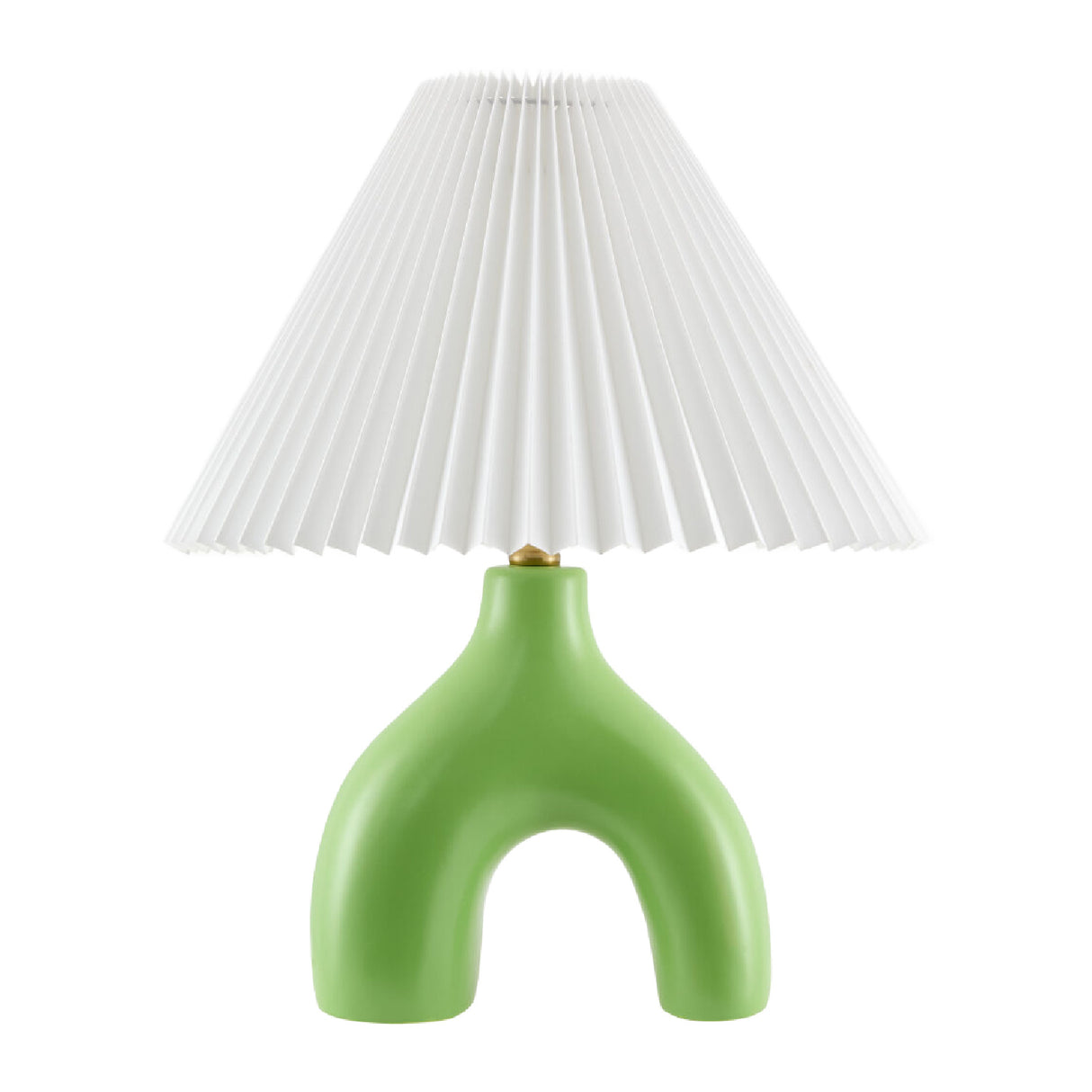 Modern European furniture - Ceramic White Linen Table Lamp - www.oroa.com | Oroa.com