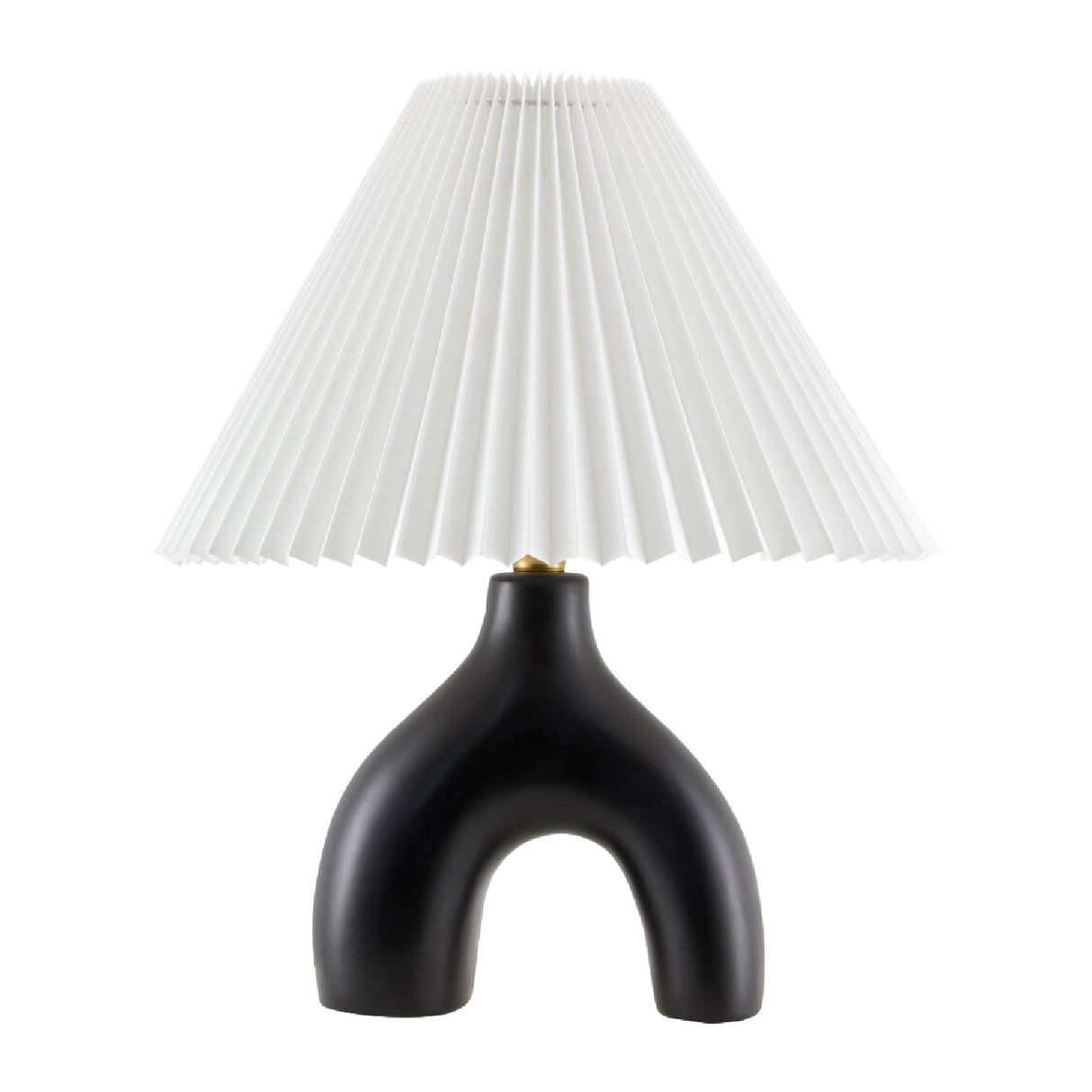 Modern European furniture - Ceramic White Linen Table Lamp - www.oroa.com | Oroa.com