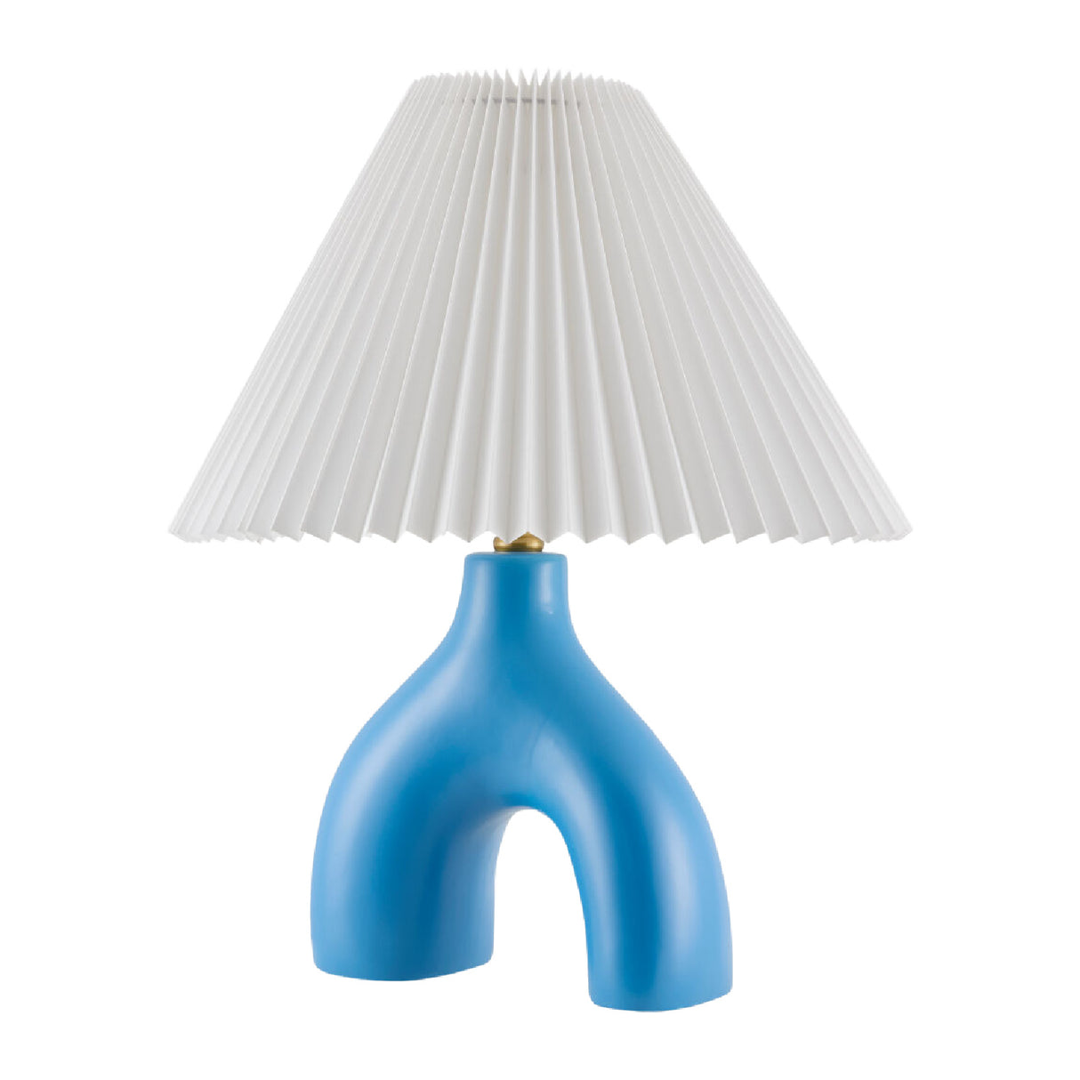 Modern European furniture - Ceramic White Linen Table Lamp - www.oroa.com | Oroa.com