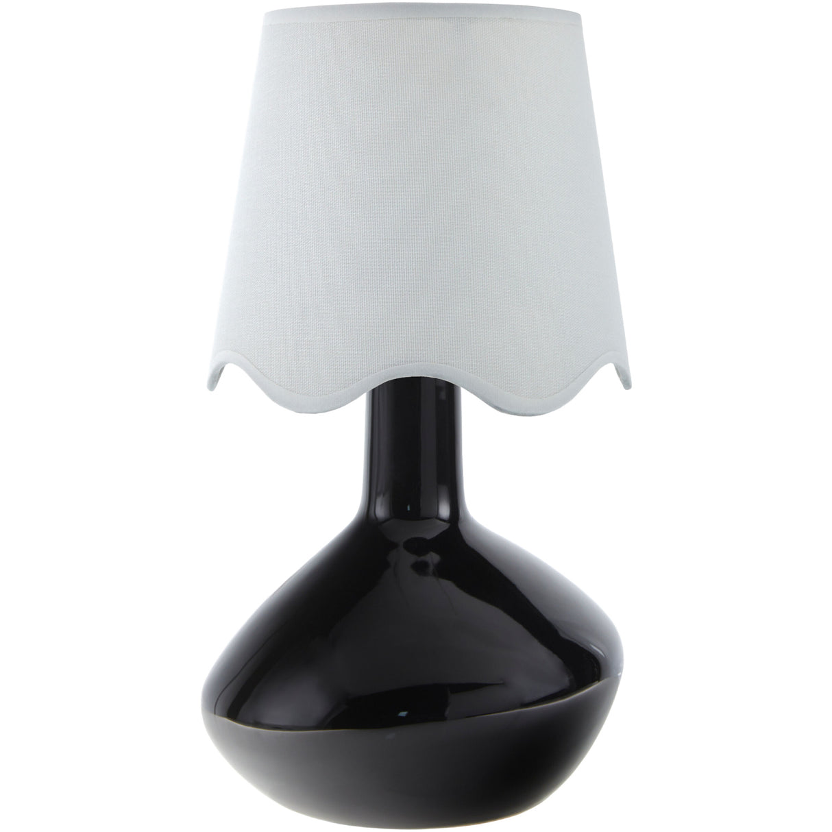 Modern European furniture - Wavy Rattan Accent Table Lamp - www.oroa.com | Oroa.com