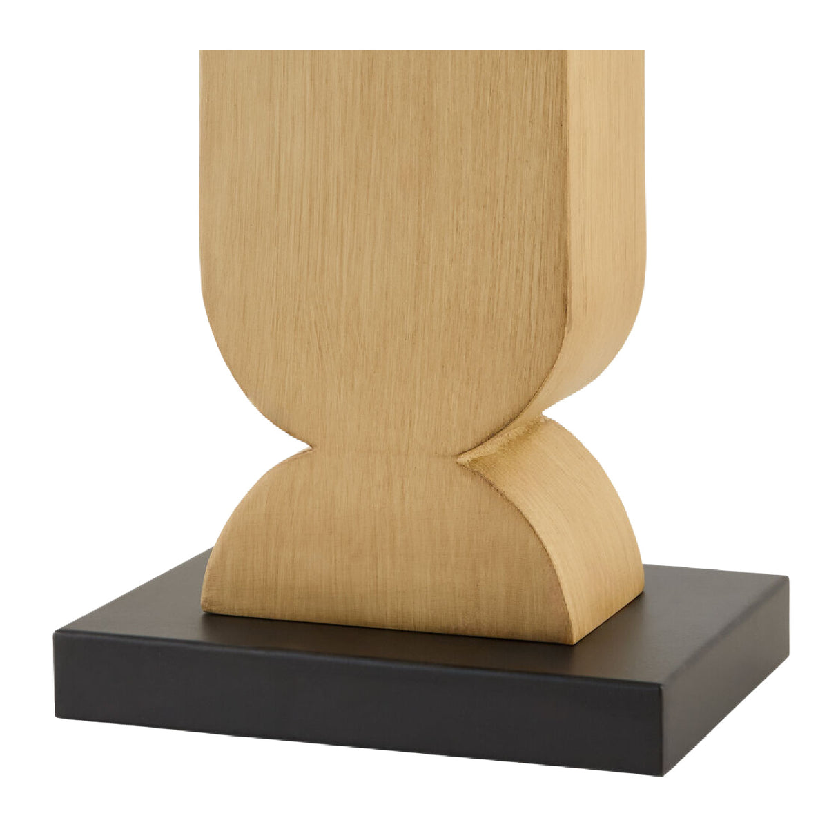 Modern European furniture - Brown Geometrical Base Table Lamp - www.oroa.com | Oroa.com