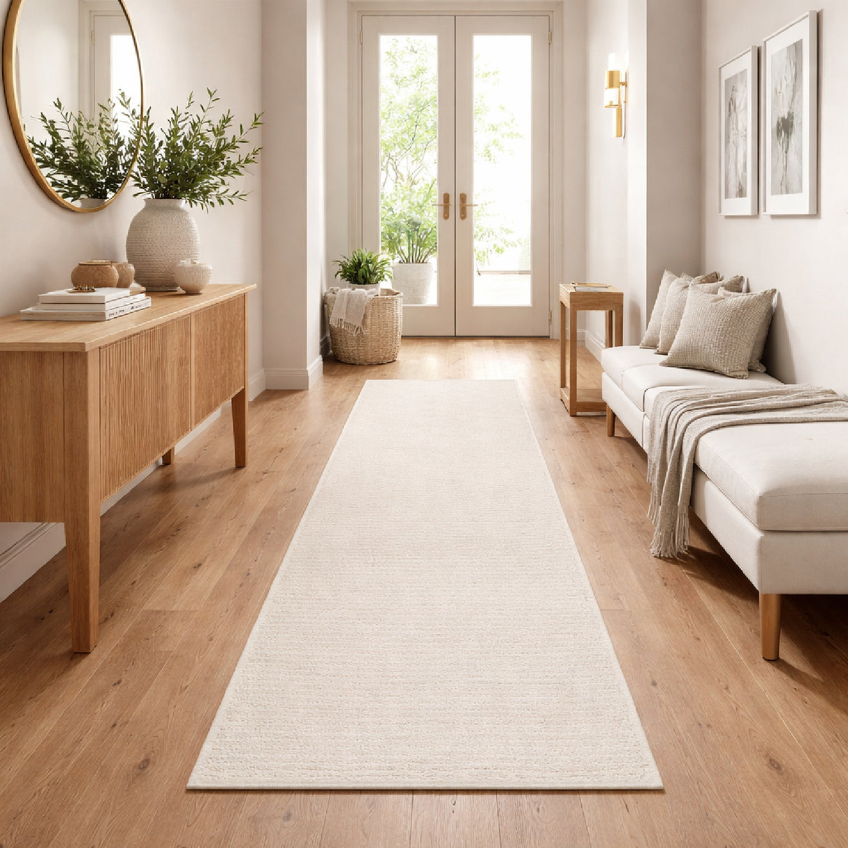 Modern furniture - Hand-Women Minimalist Table Runner - www.oroa.com | Oroa.com