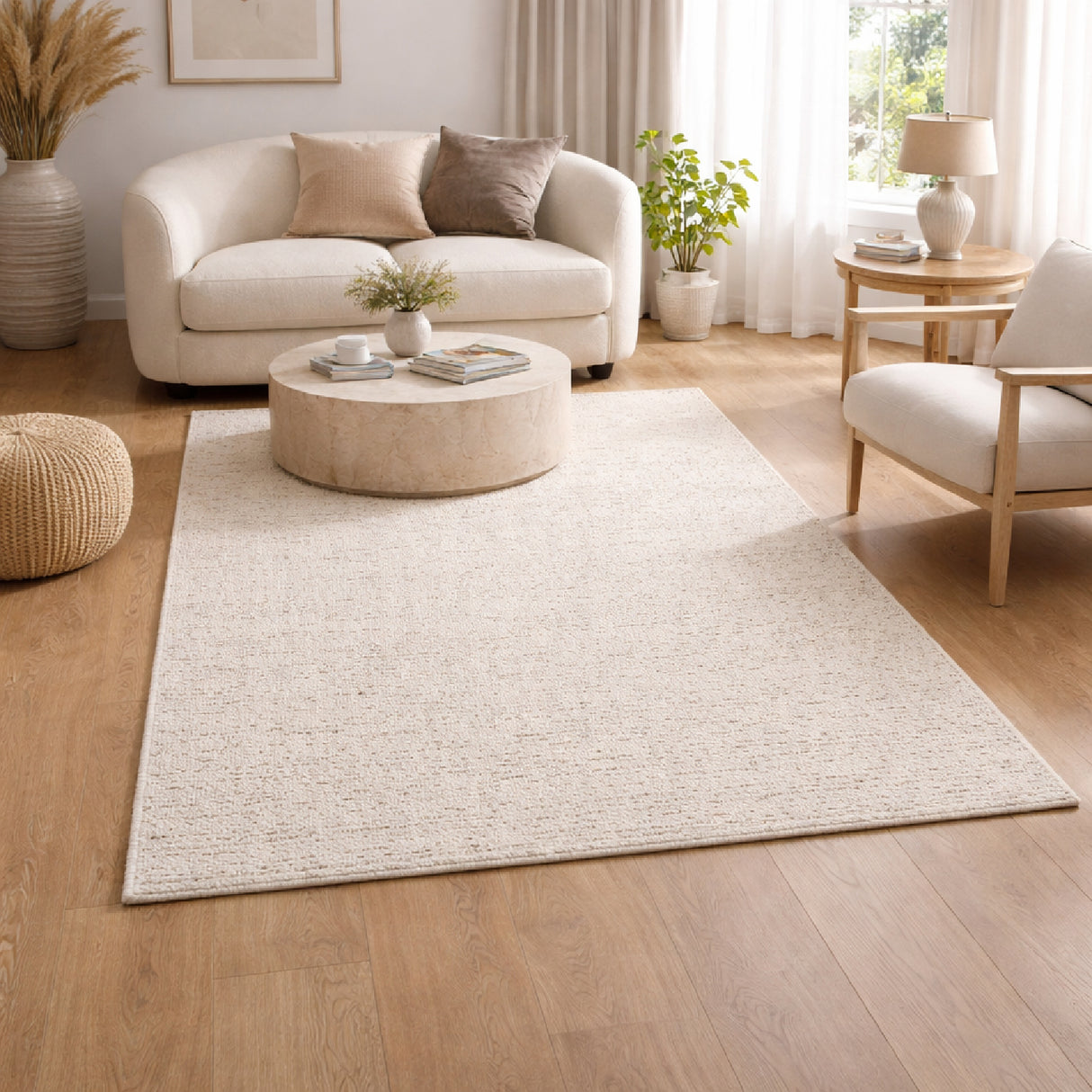Modern furniture - Hand-Woven Yarn Minimalist Carpet - www.oroa.com | Oroa.com
